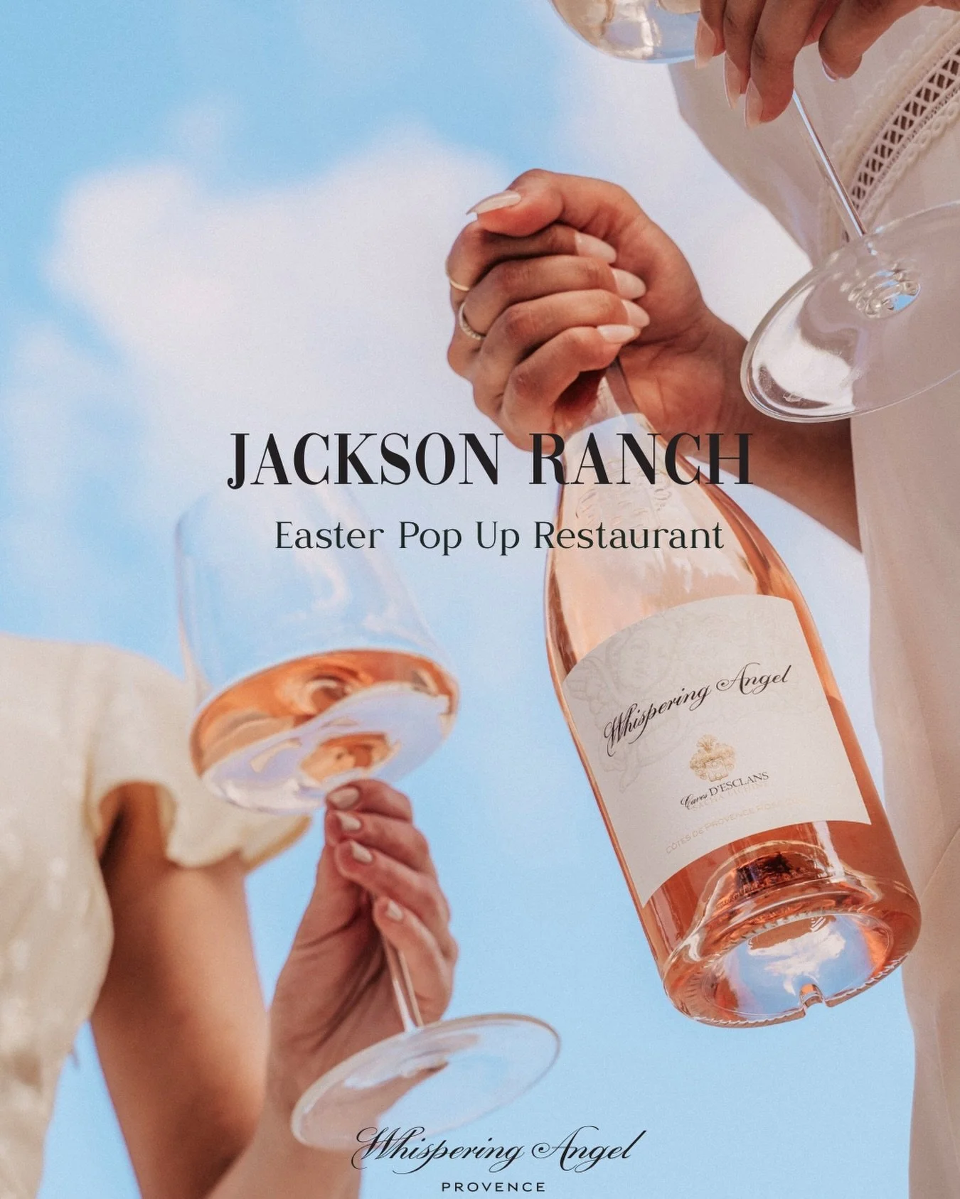 Whispering Angel Easter Pop-Up Restaurant
