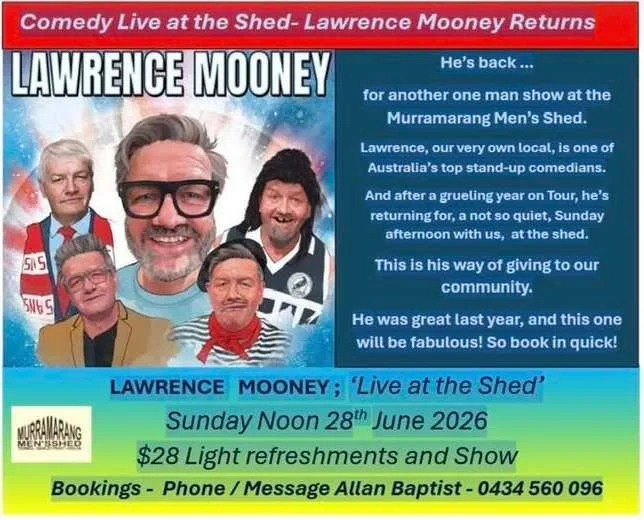 Comedy live - lawrence mooney (bump)