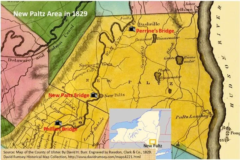 TALK: “Spanning the Wallkill: The First Covered Bridges in New Paltz in the 1820’s and Now” with Ron Knapp