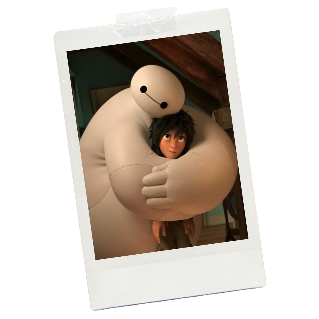 Baymax and Groot, two of Debra’s favorite Disney and Marvel characters