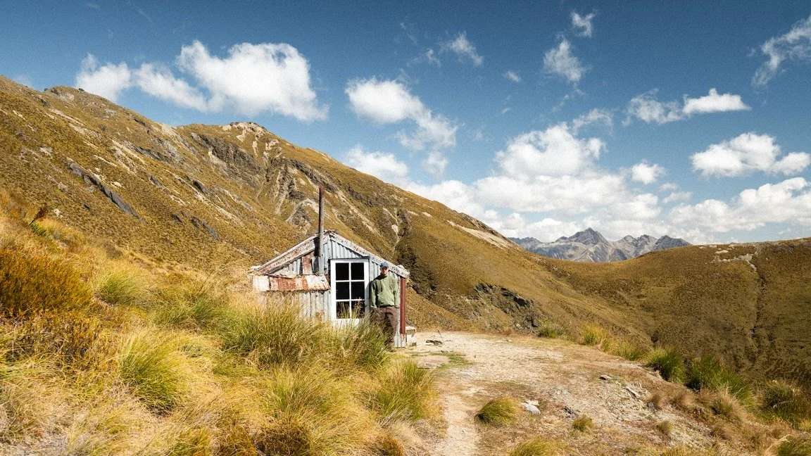 we slept in a hut and went to dunedin!