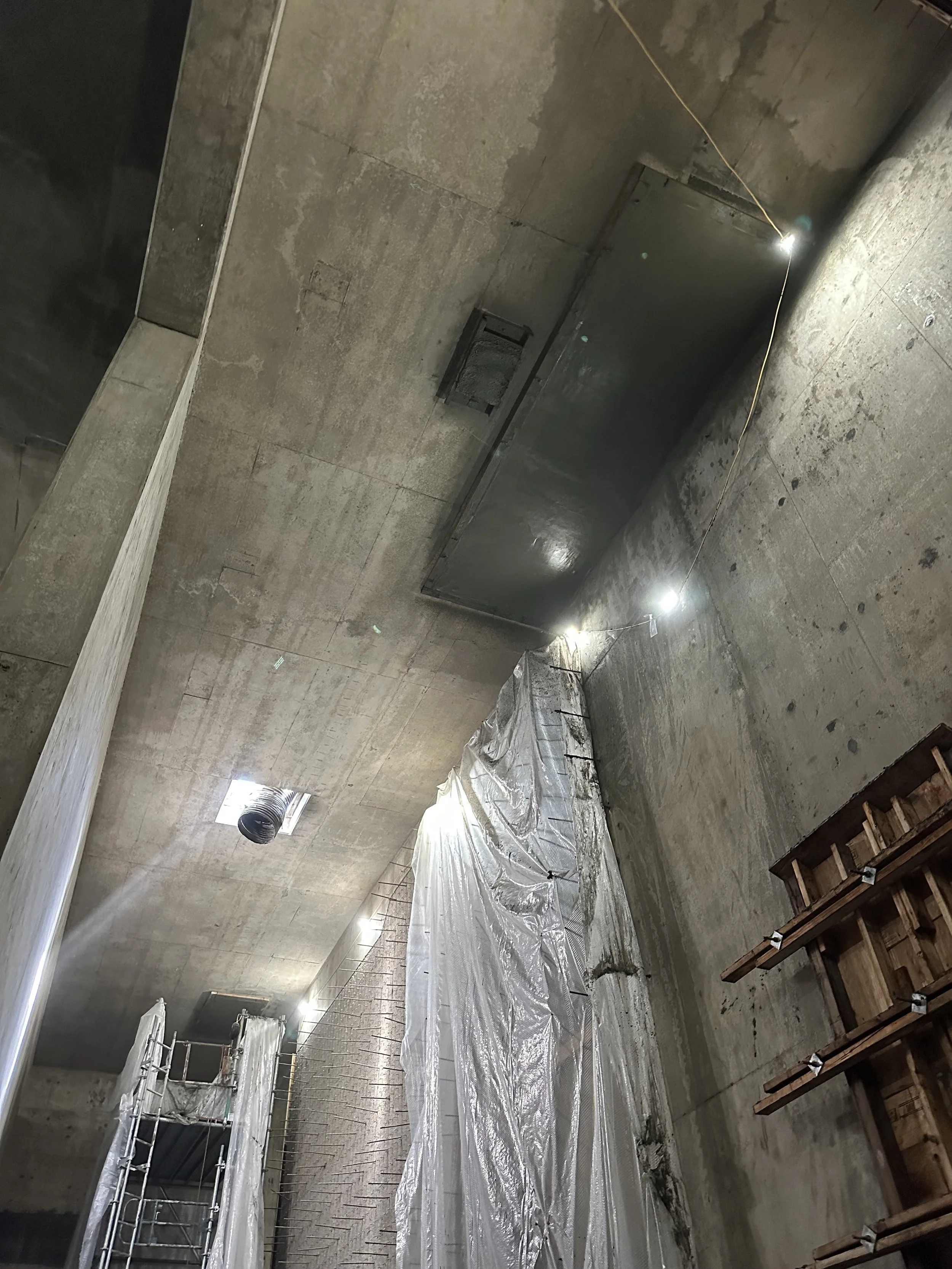 overhead shotcrete repair