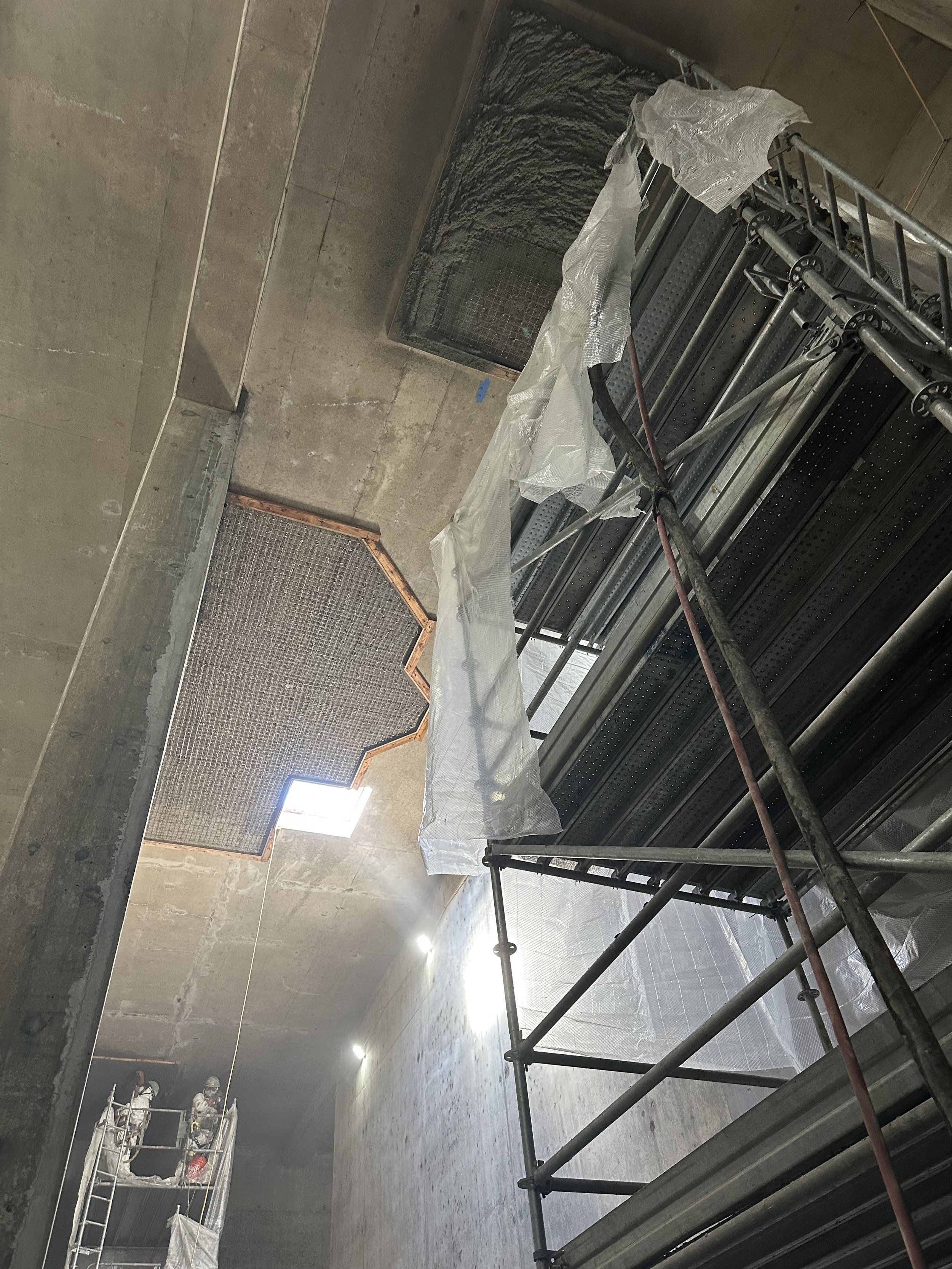 overhead shotcrete repair