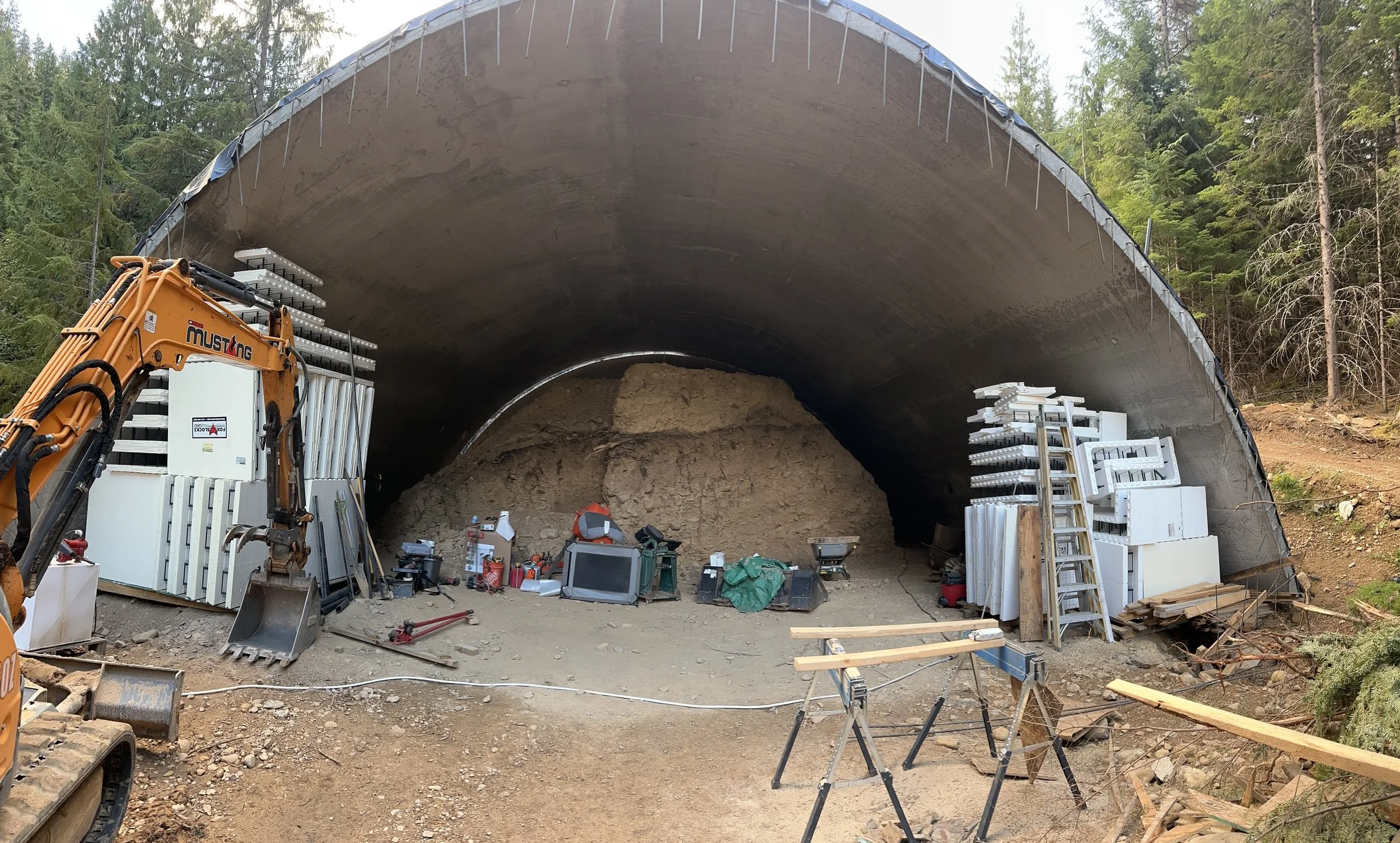 shotcrete dome