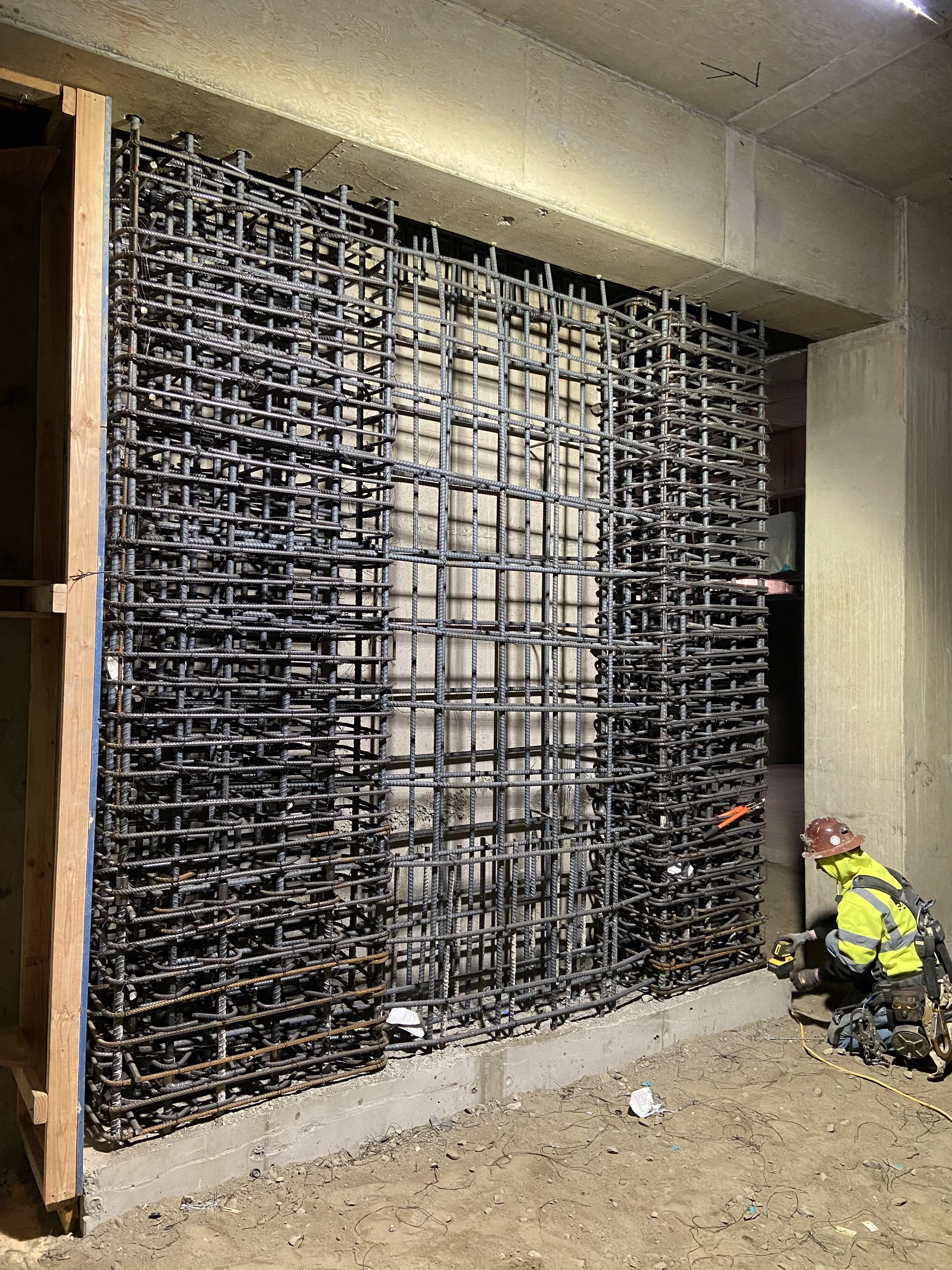 structural shotcrete reinforcement