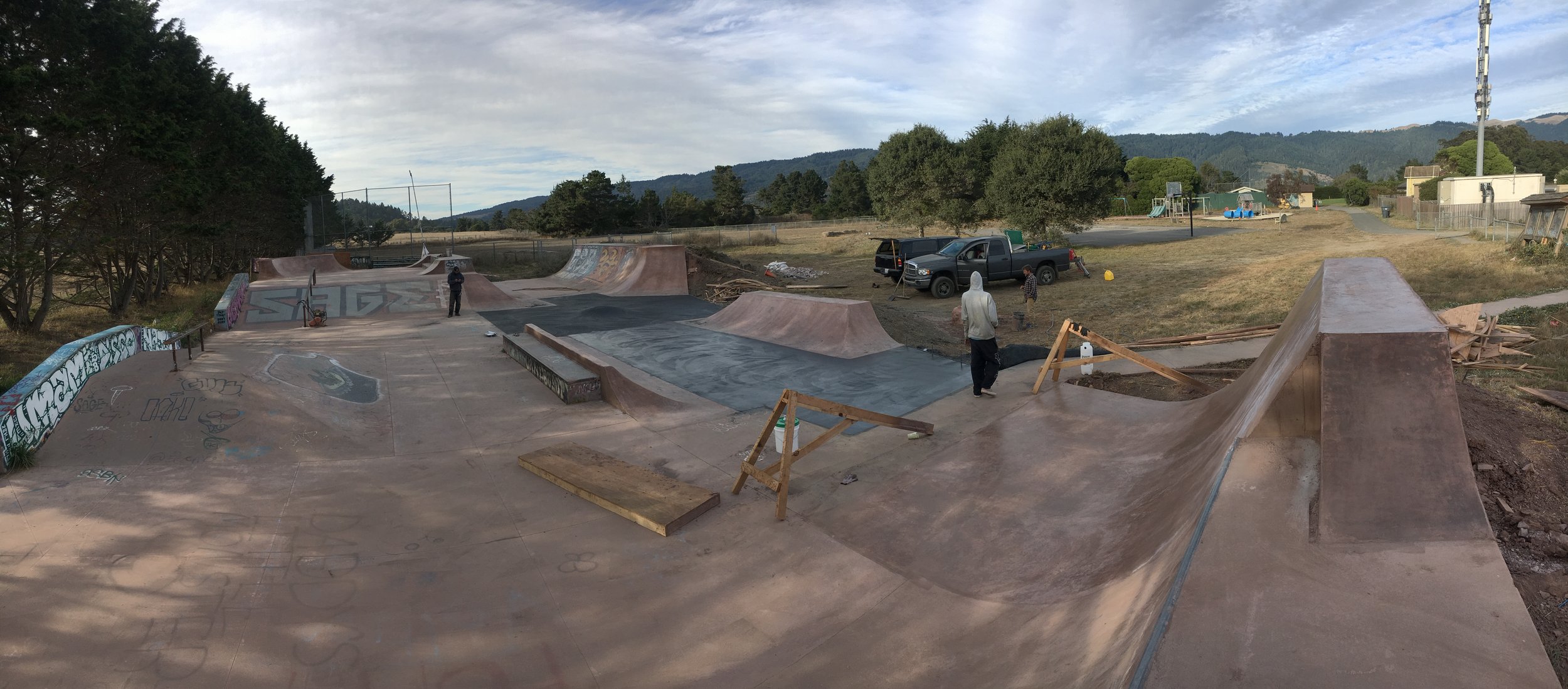 Bolinas California Mesa skatepark