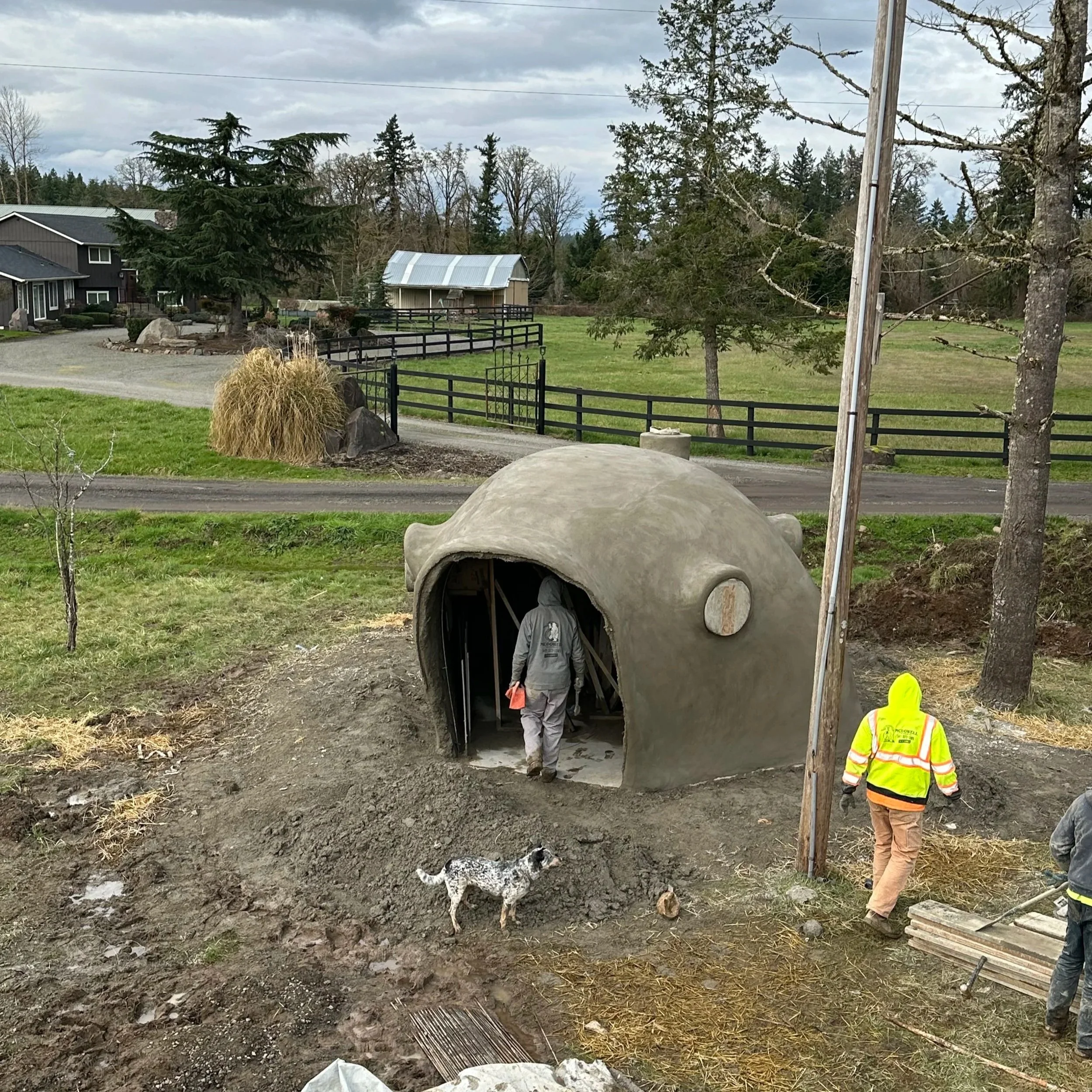 shotcrete dome