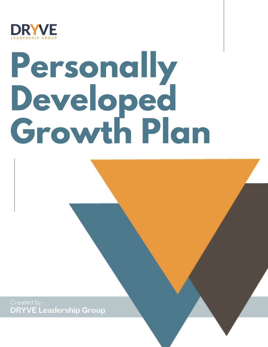 Personally Developed Growth Plan