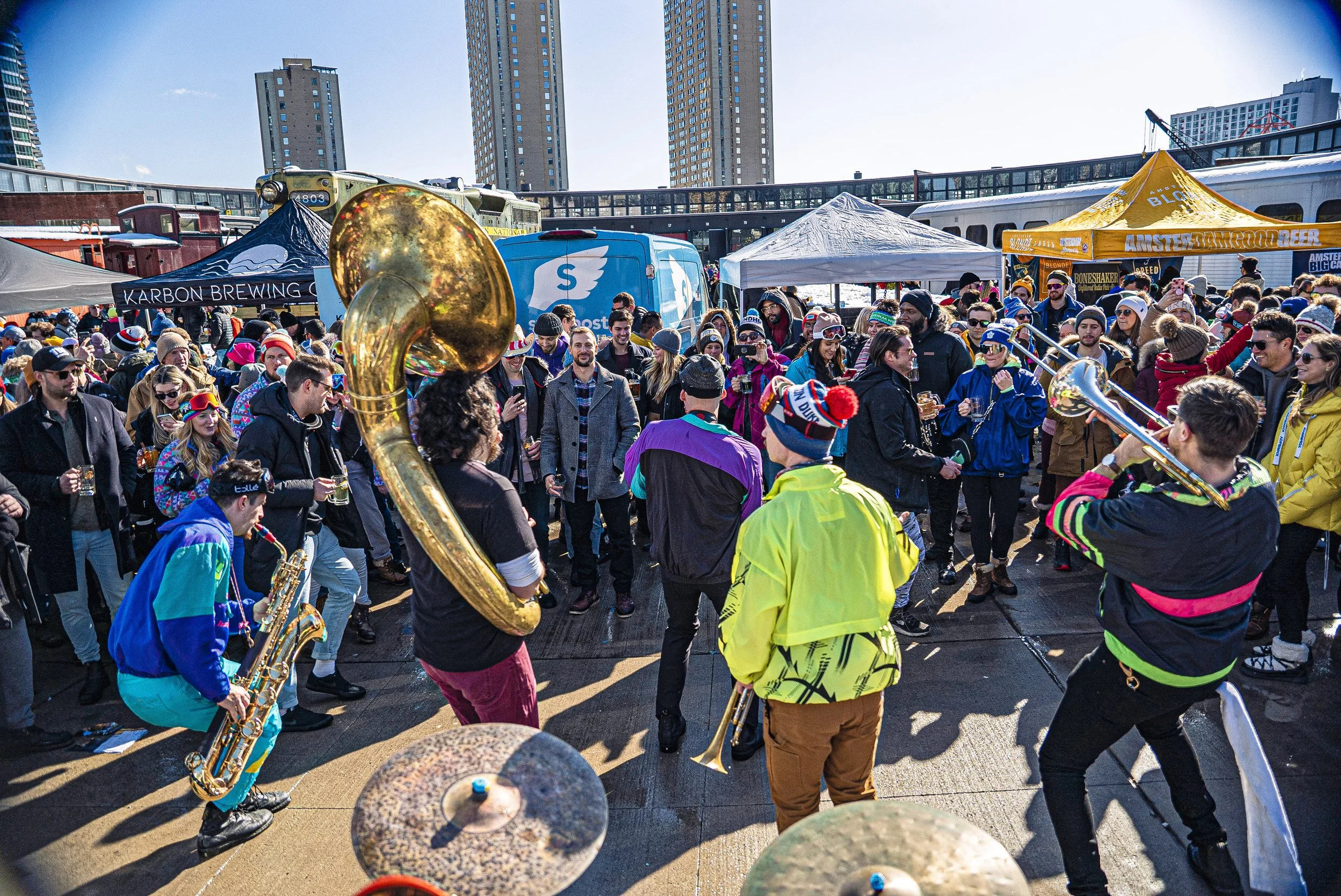 The band bringing the energy to the people!