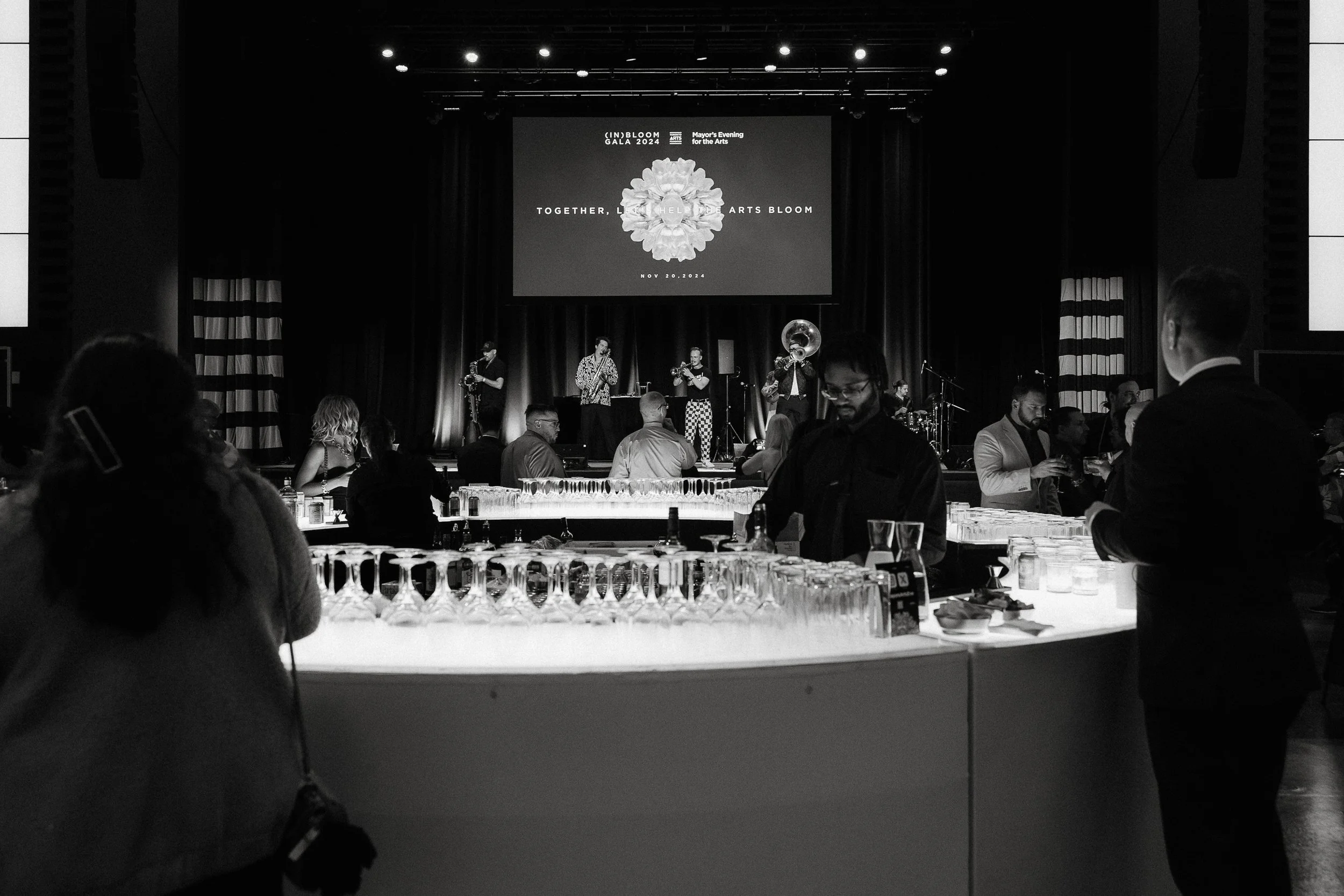 Big Smoke Brass performing at the Mayor's Evening for the Arts at The Carlu in downtown Toronto. The band was hired to perform a set of music for deligates and important figures in the GTA.