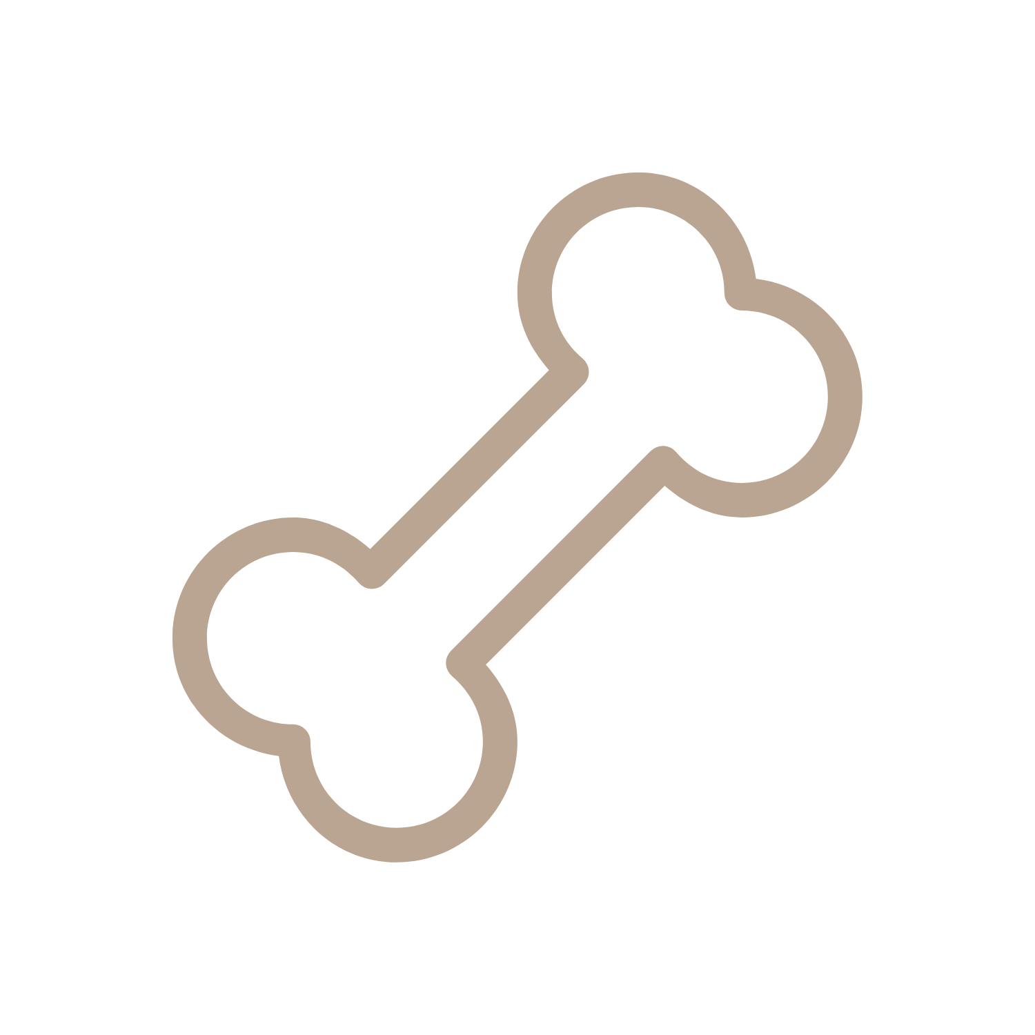 Icon of a dog bone