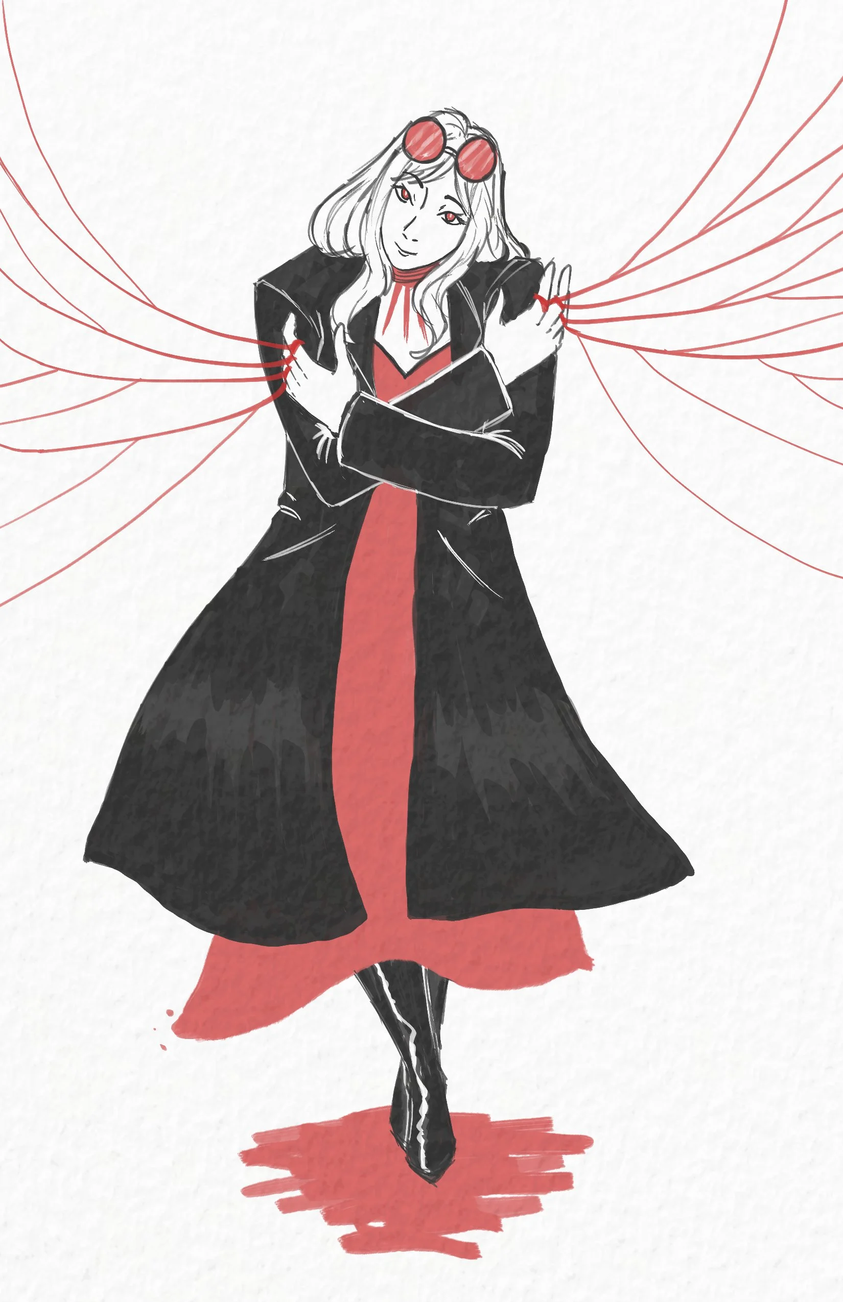 Caught in My Web, 2025, Digital