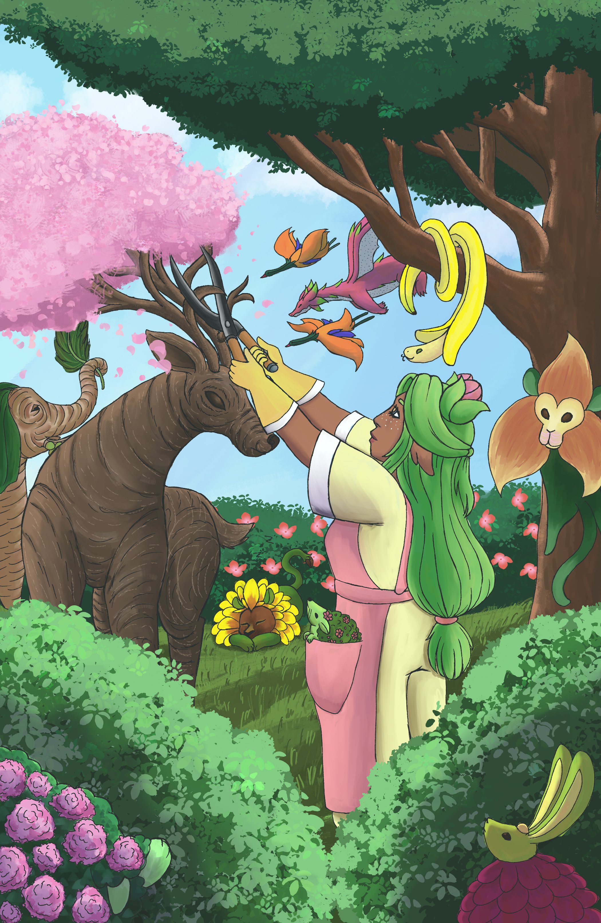 Animal Garden, 2025, Digtial