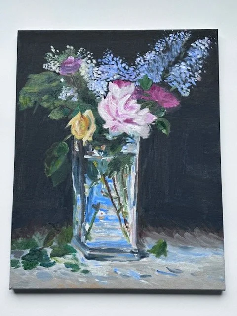 Manet Masterwork-Vase de fleurs 