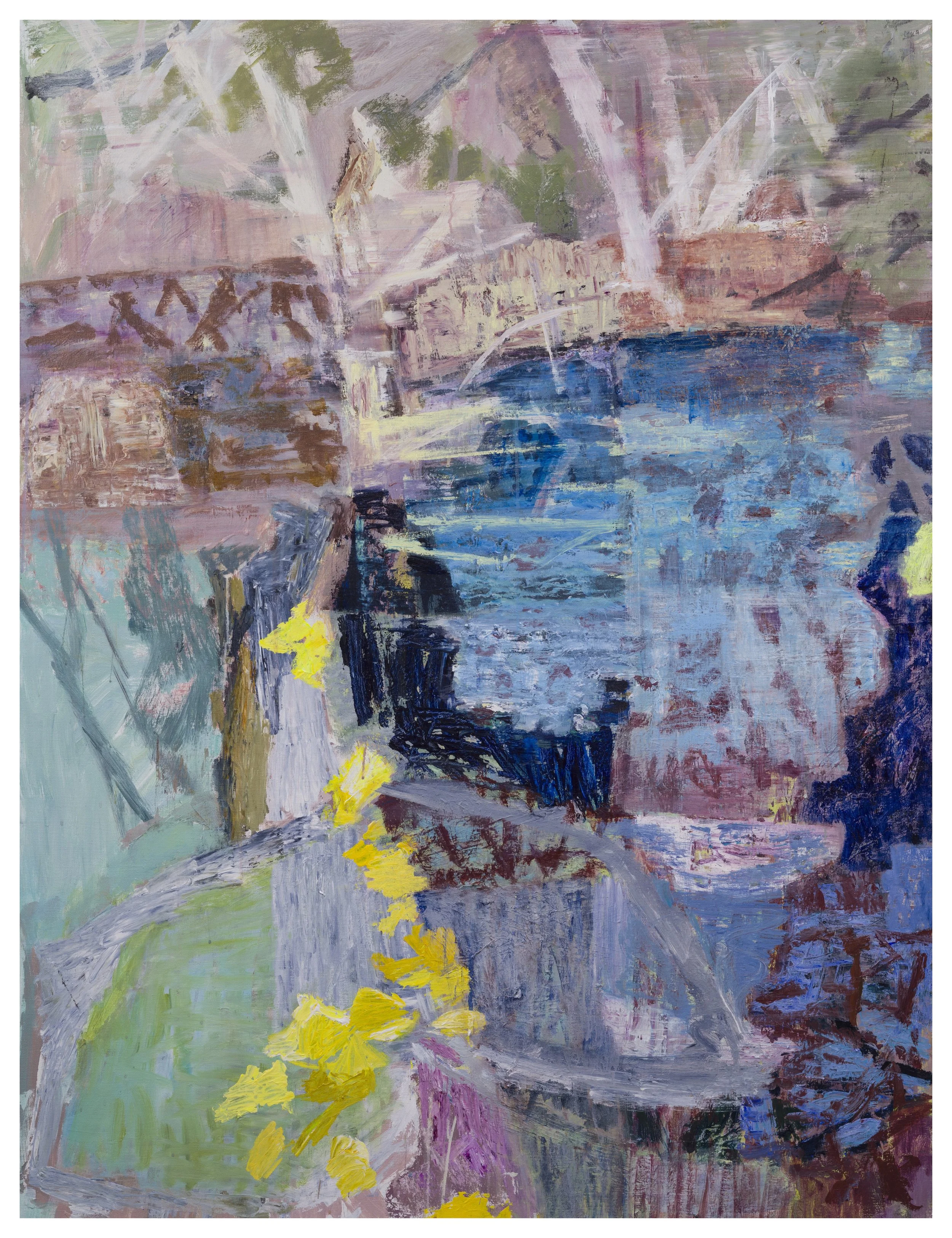 Tempe River V, 2026, Acrylic on linen, 170 x 130cm