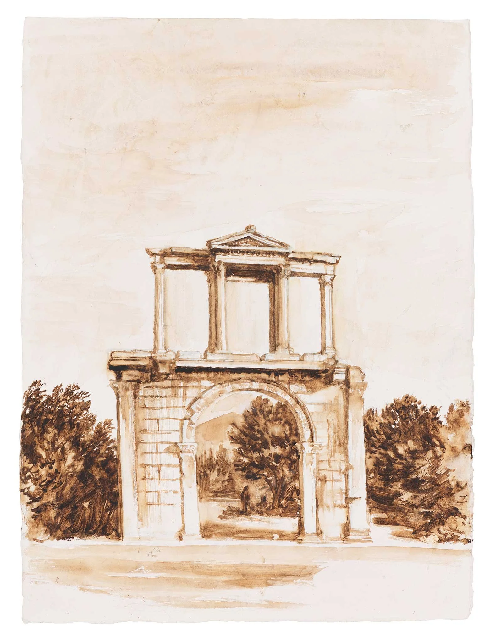 Bunker, Arch Of Hardrian, 2025-26, 38x28cm