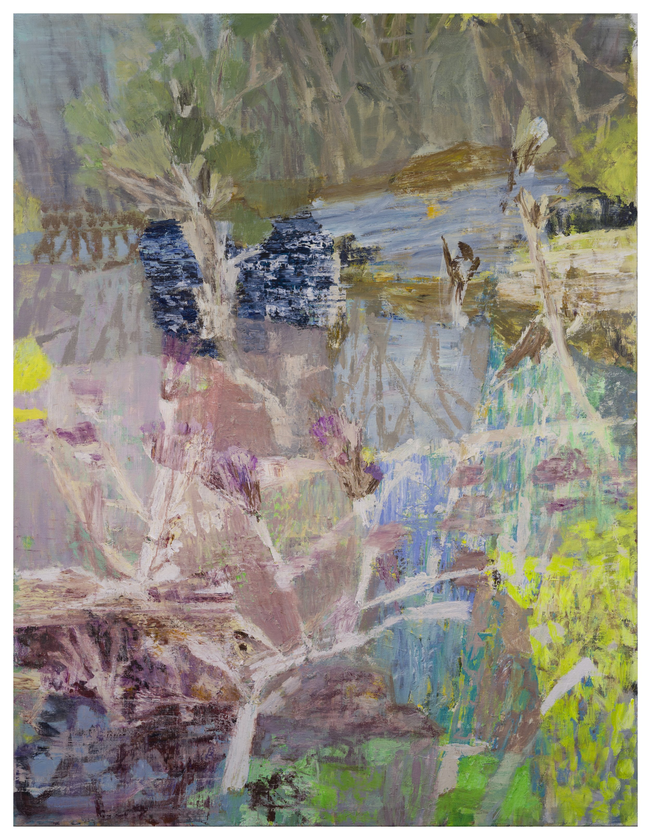 Tempe River III, 2026, Acrylic on linen 170 x 130cm