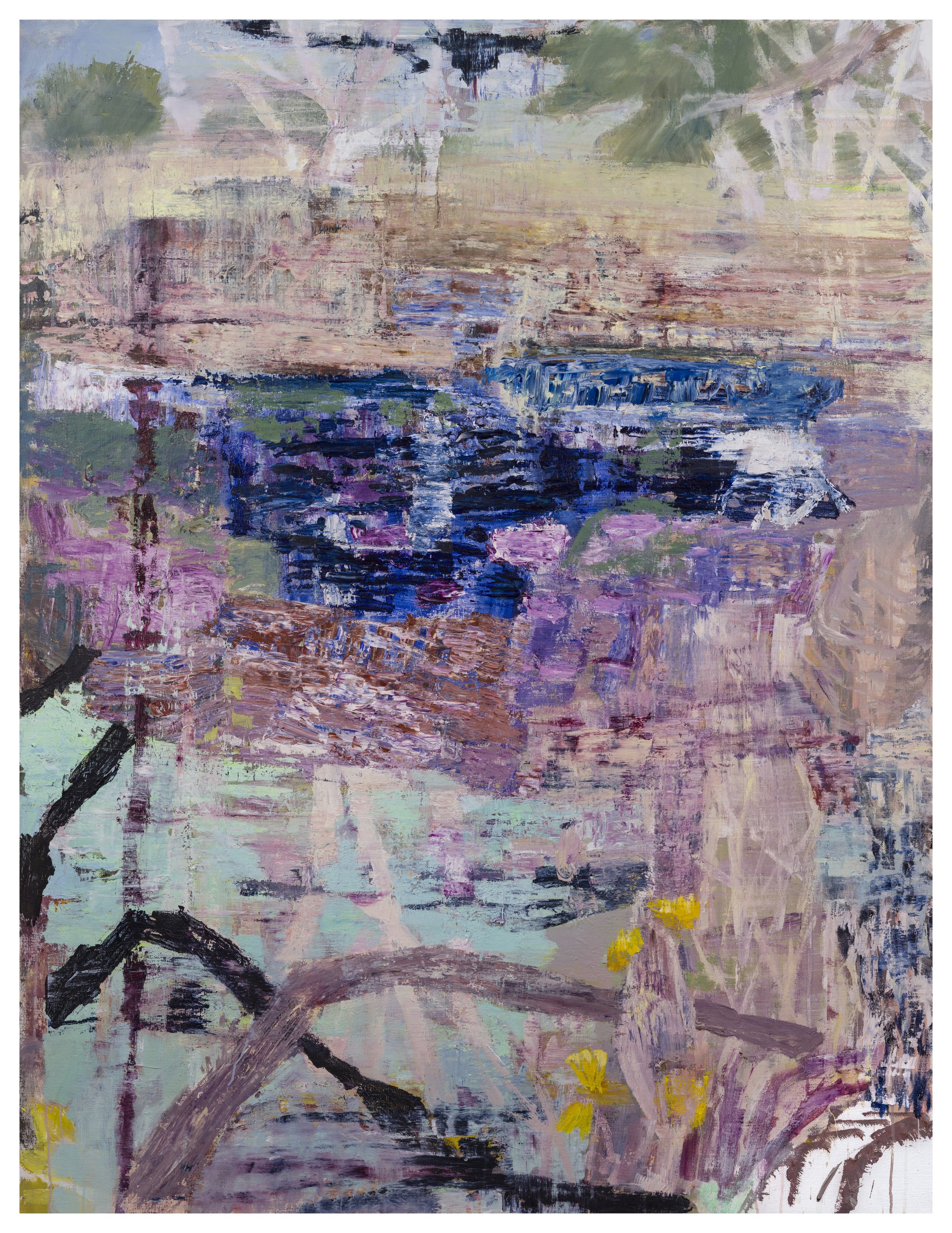 Tempe River IV, 2026, Acrylic on linen, 170 x 130cm