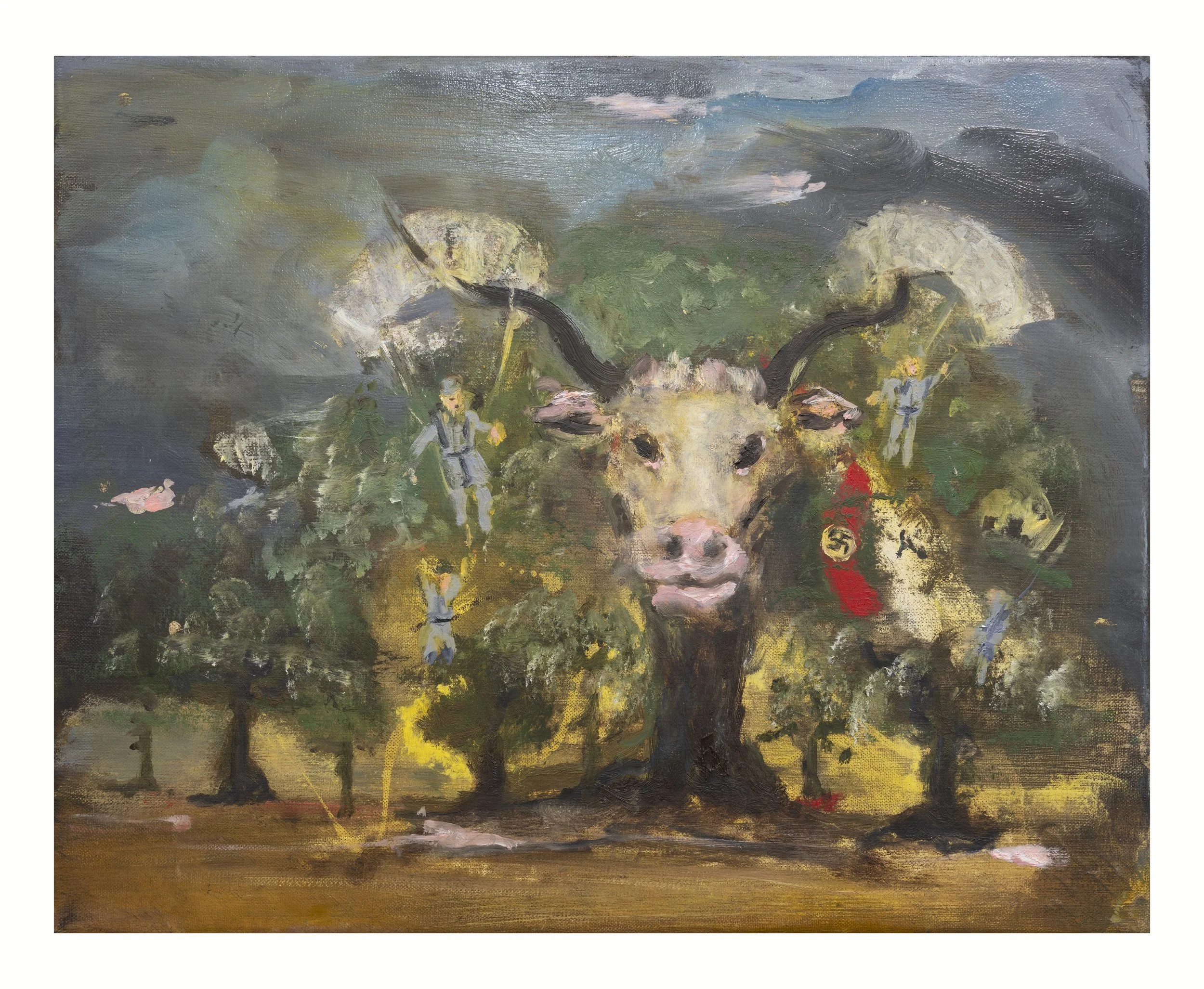 Operation Mercury, 2026, oil on linen, 41x51cm