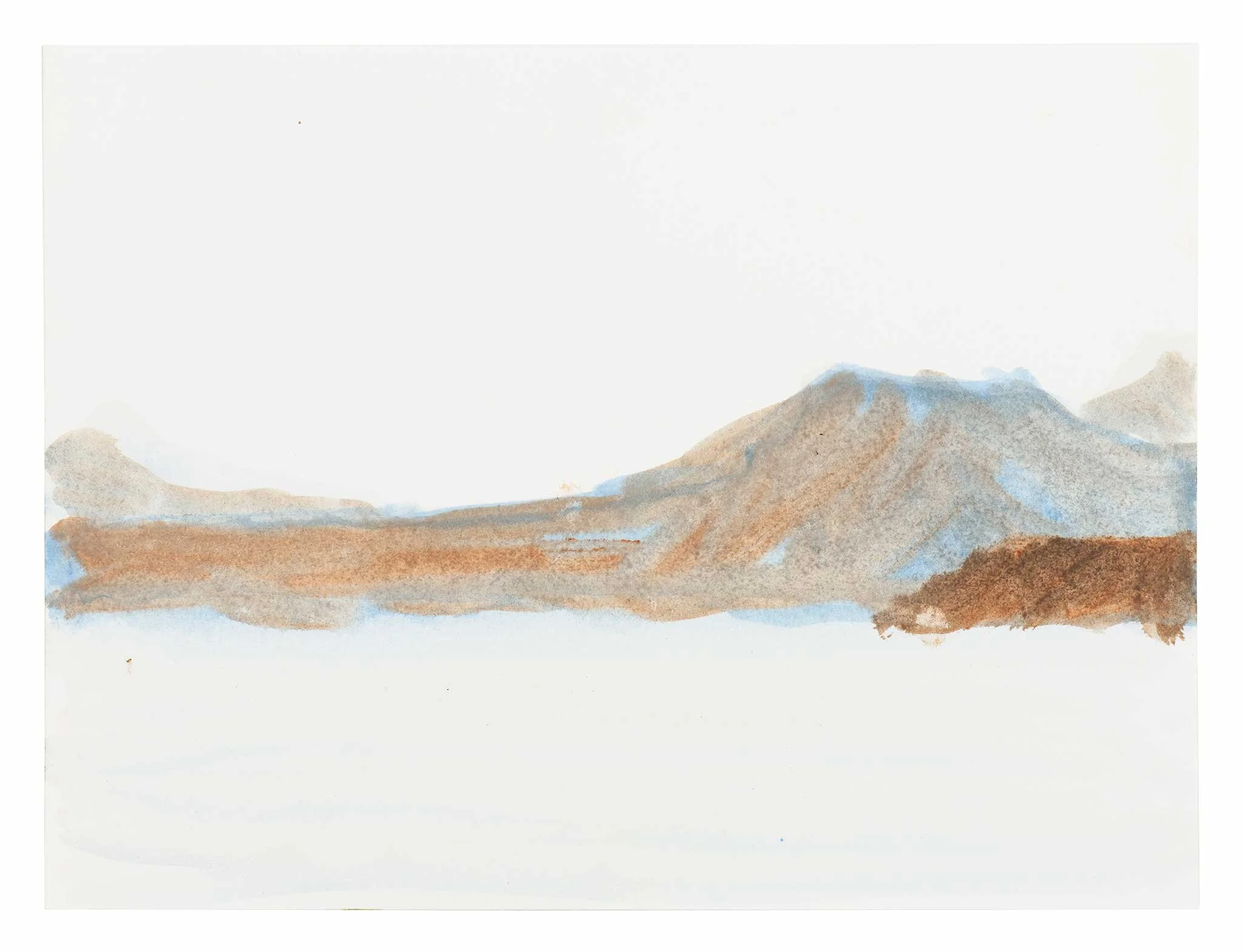 Untitled 21, 2025, Gouache on paper, 15x2cm
