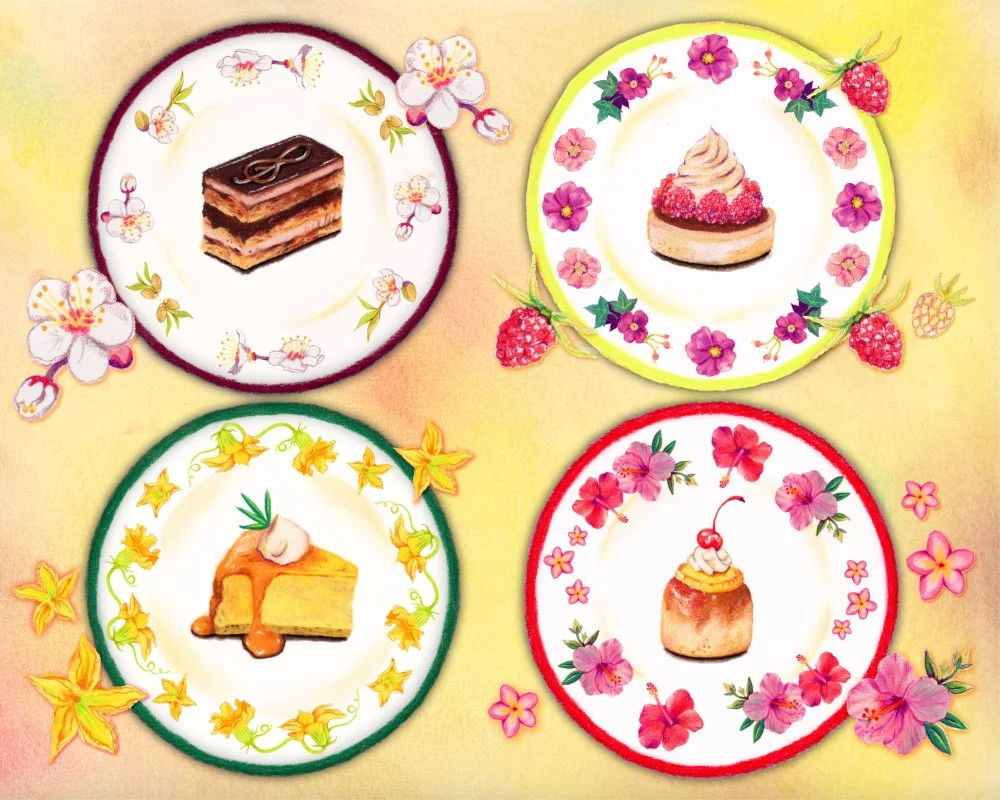 Product Design Examples - Dessert Dishes