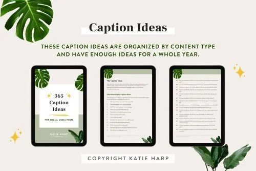 Caption Ideas for Social Media