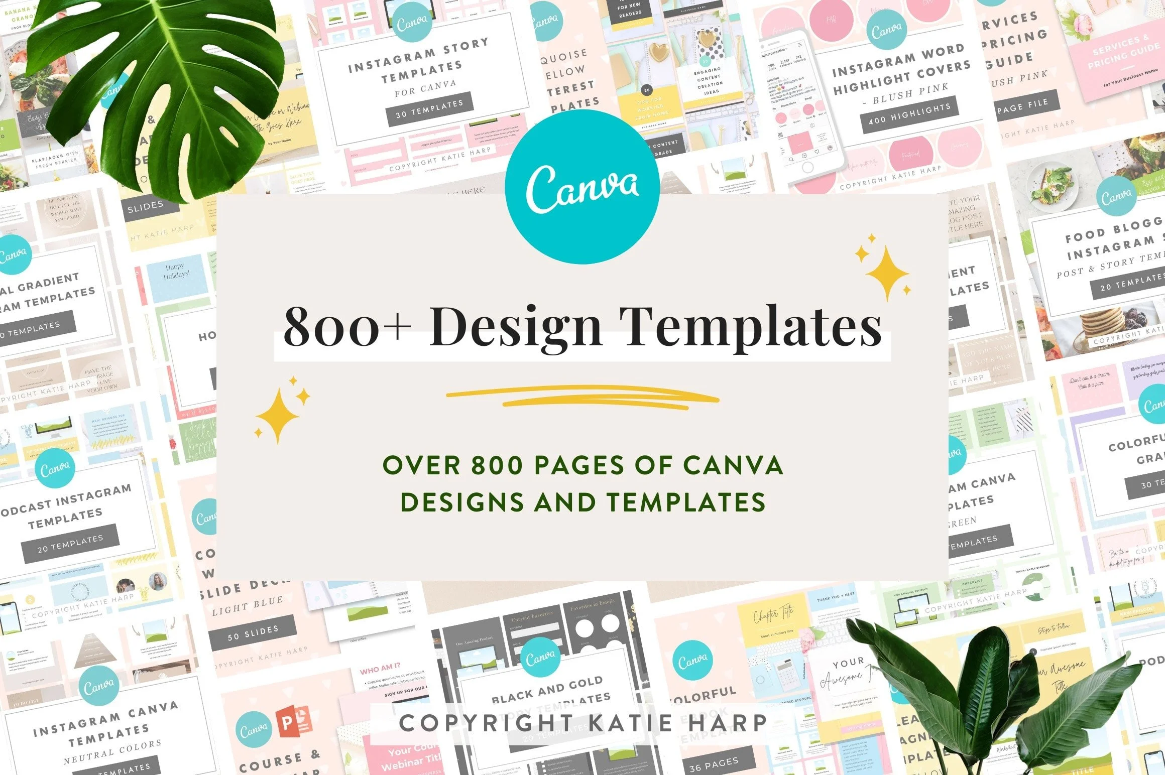 800 Canva Design Templates