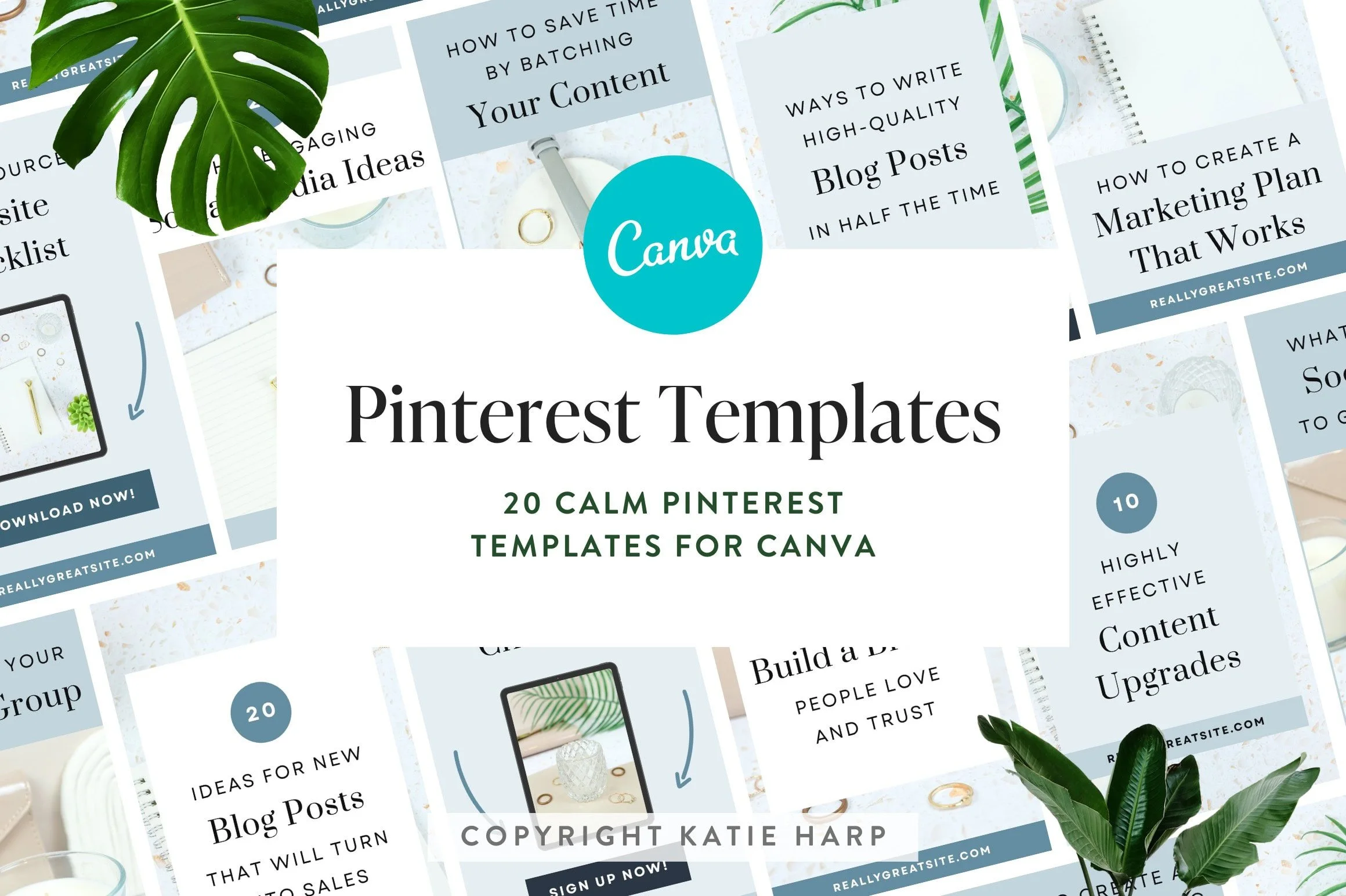 Calm Canva Templates