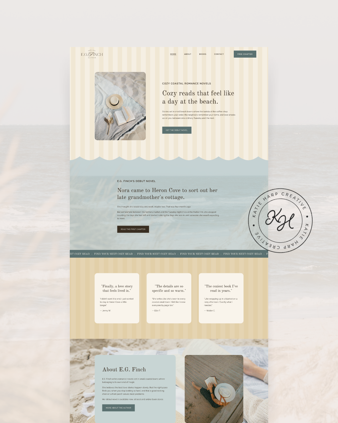 Beachy author website design 2.png