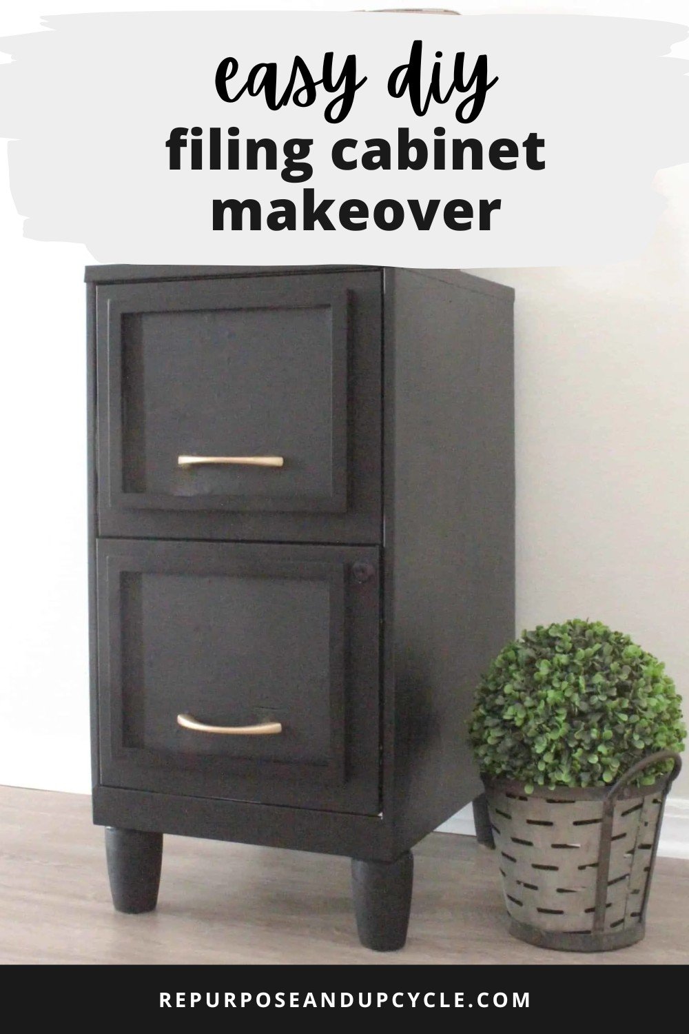 Filing Cabinet Makeover