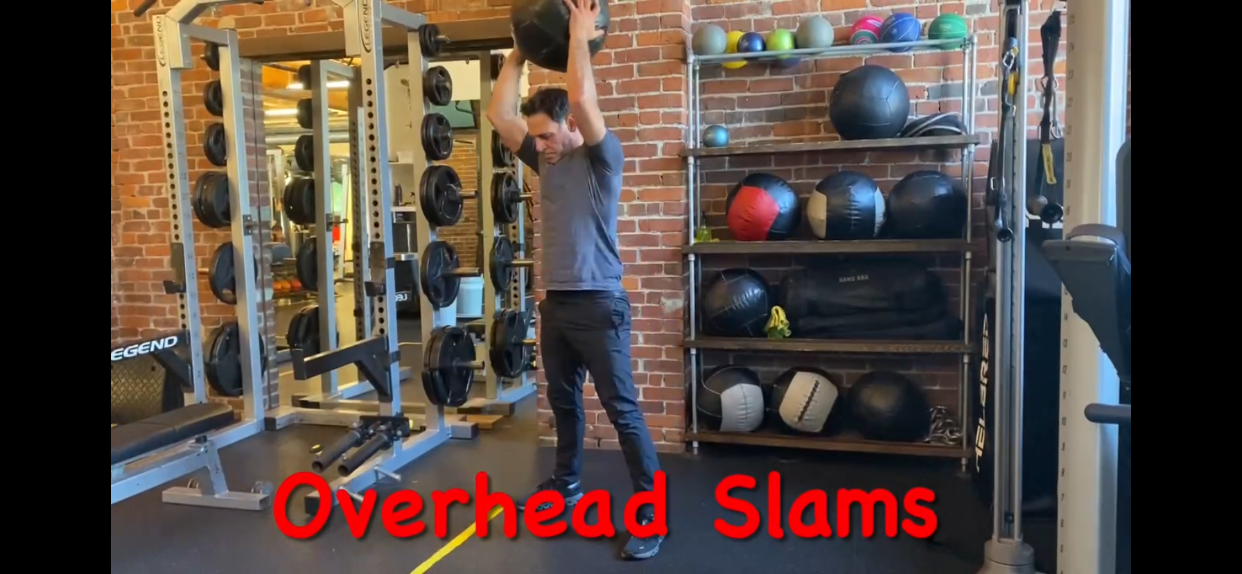 Med-ball Slams