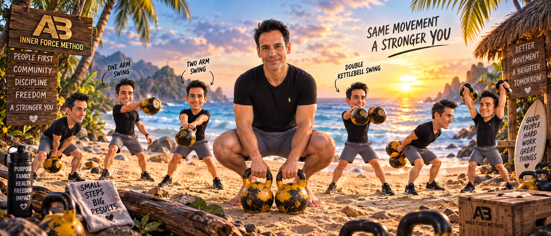 Kettlebell swing program