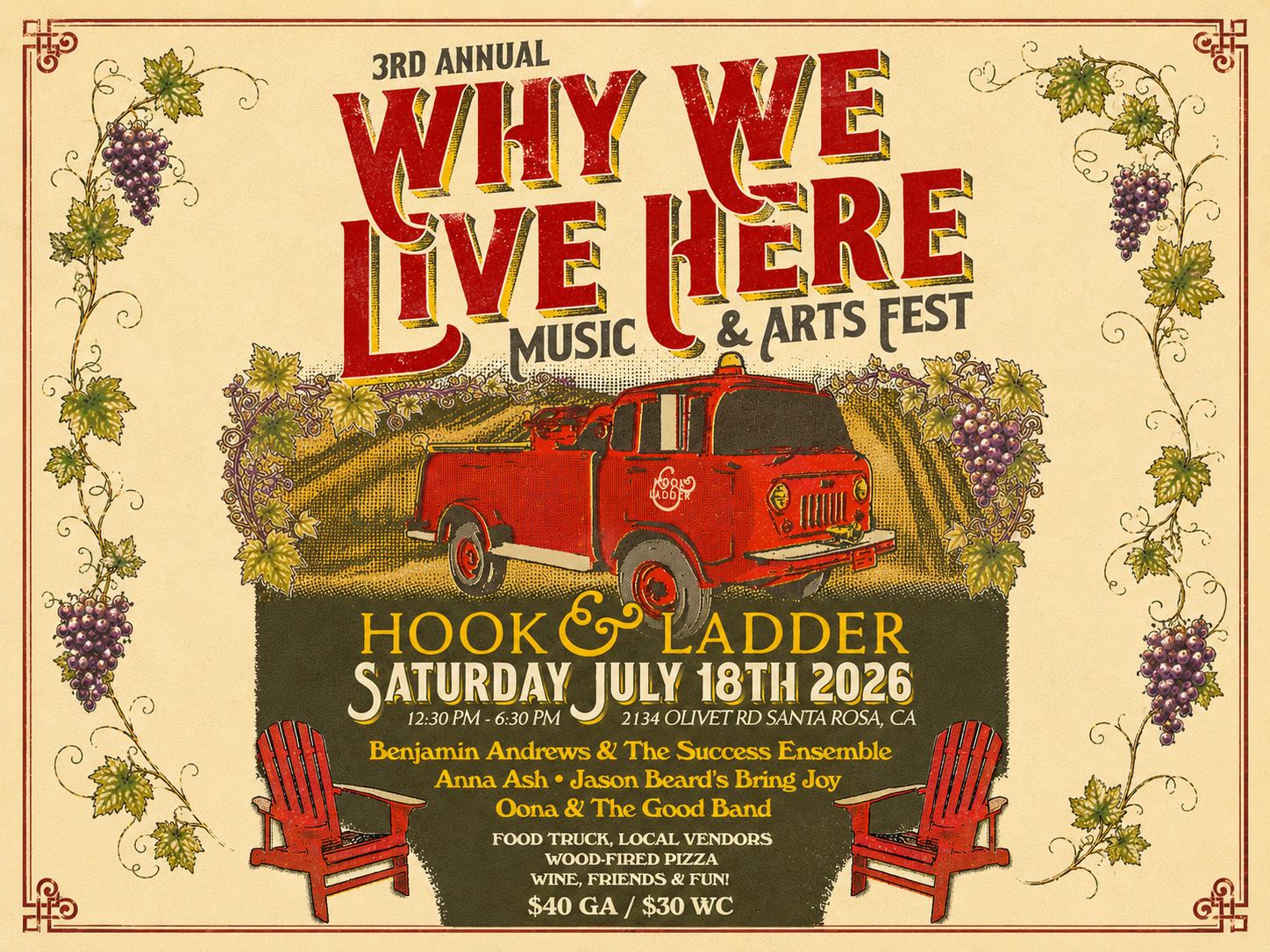 Ben Andrews Success at Hook and Ladder