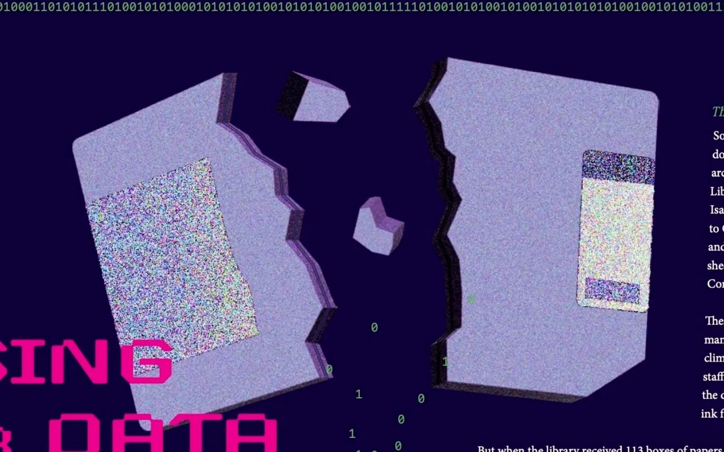 Losing Your Data Is So 1984