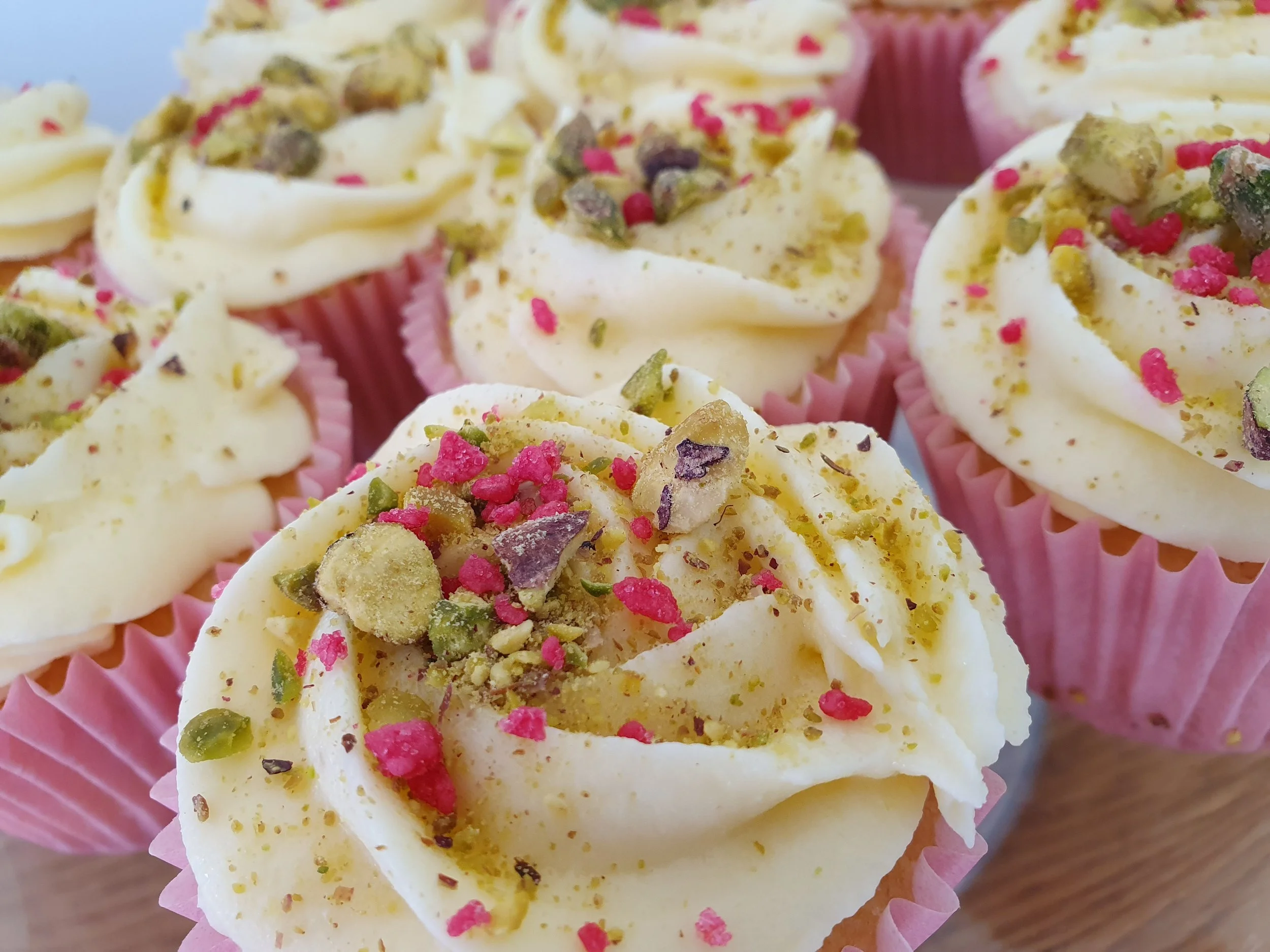 Signature Barfi Cupcakes