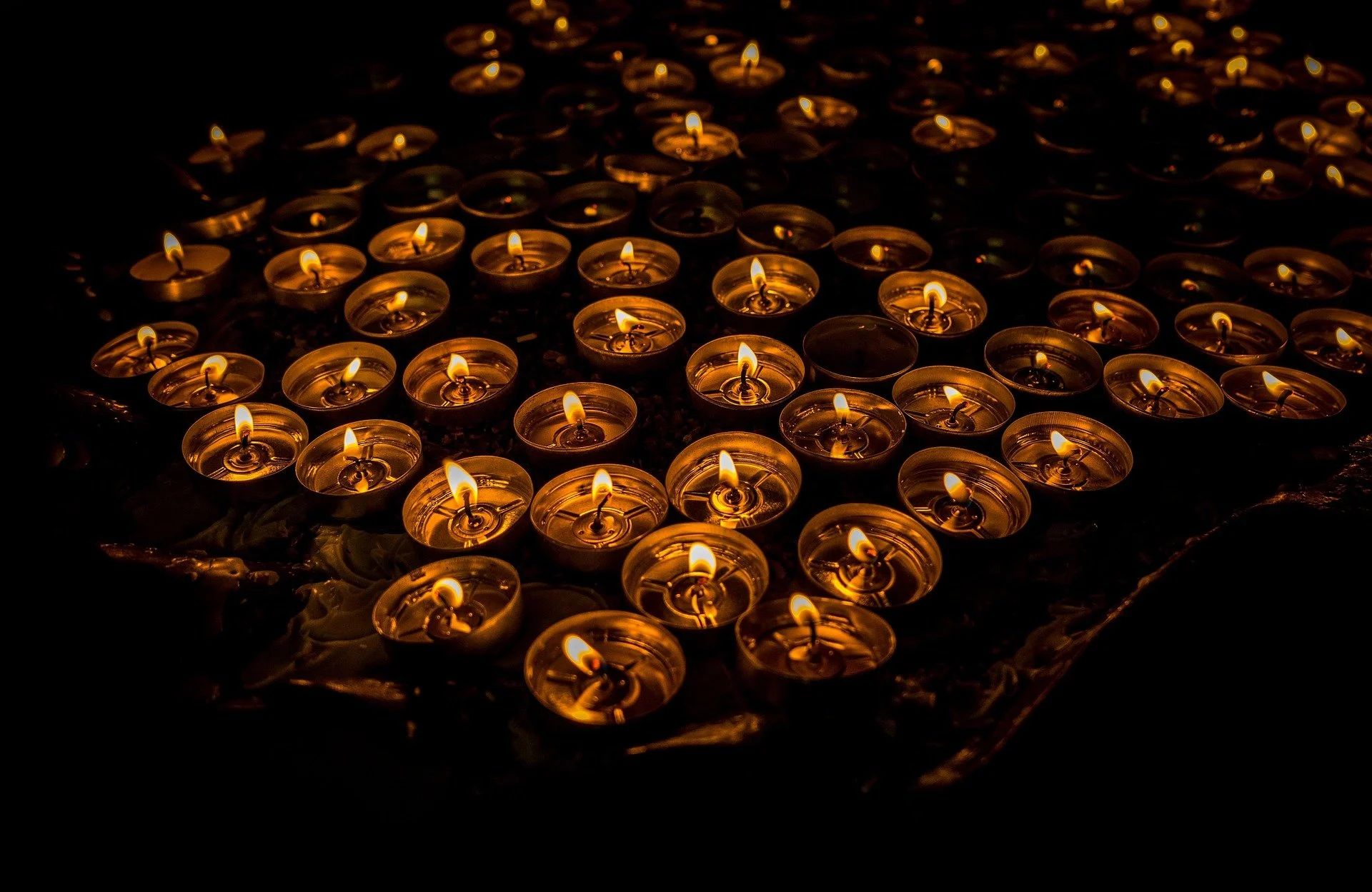 Kerzenritual, wenn der Grabgang fehlt