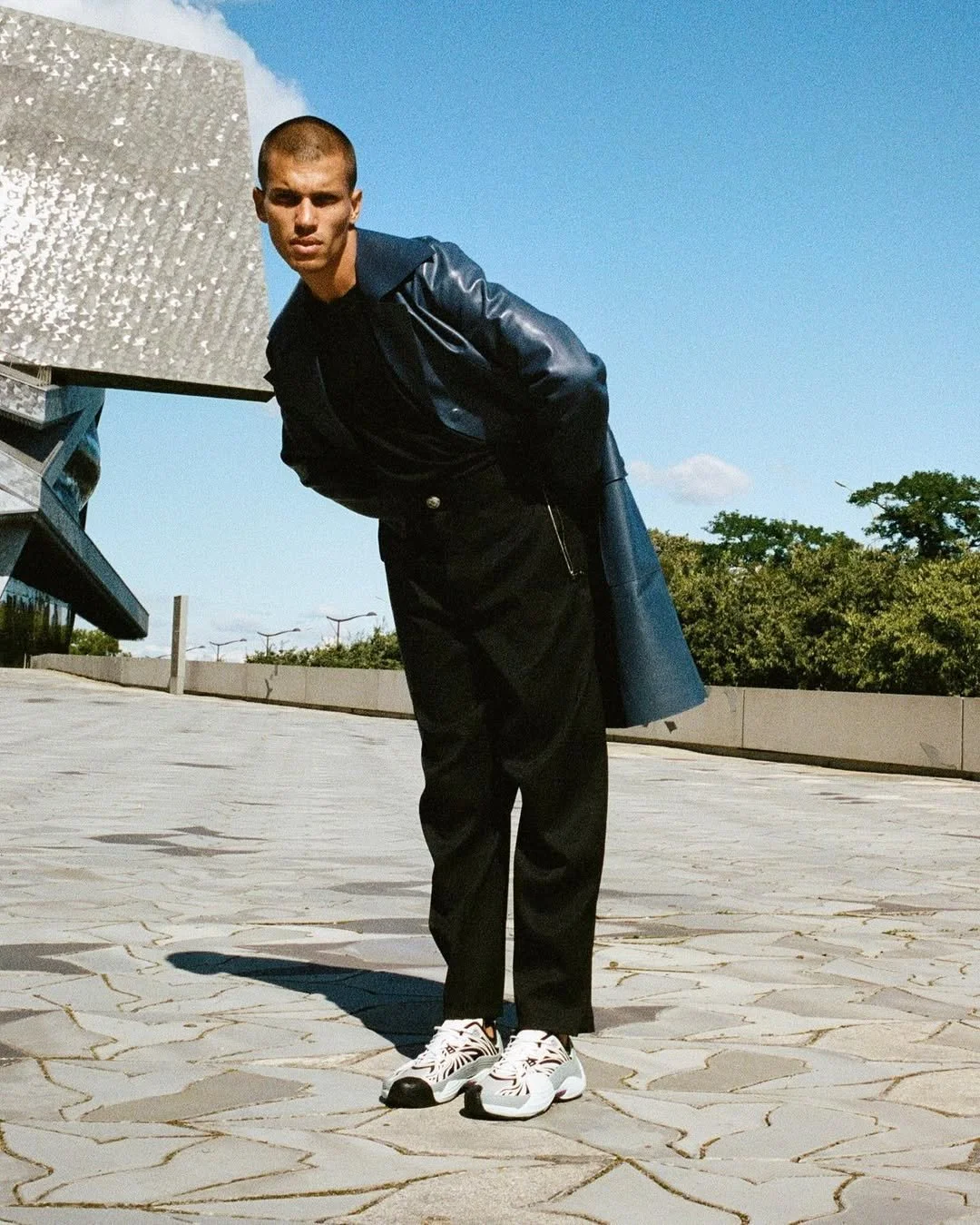 Lanvin Blue, shot on film #LANVINFLASHXDirected by me for @lanvin.jpg