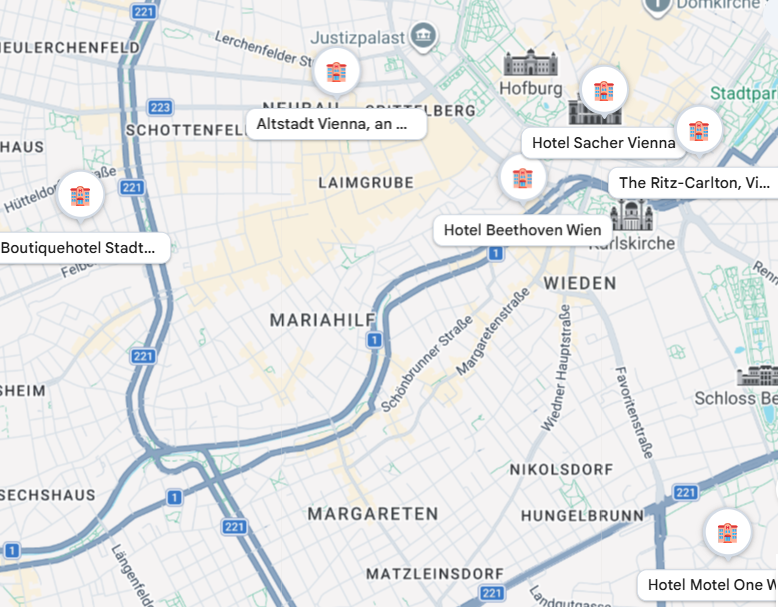 Best neighbourhoods to stay in Vienna