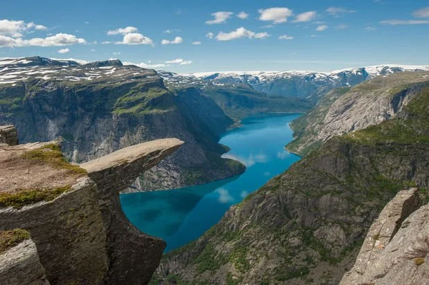 Incredible views from the Norwegian Fjords