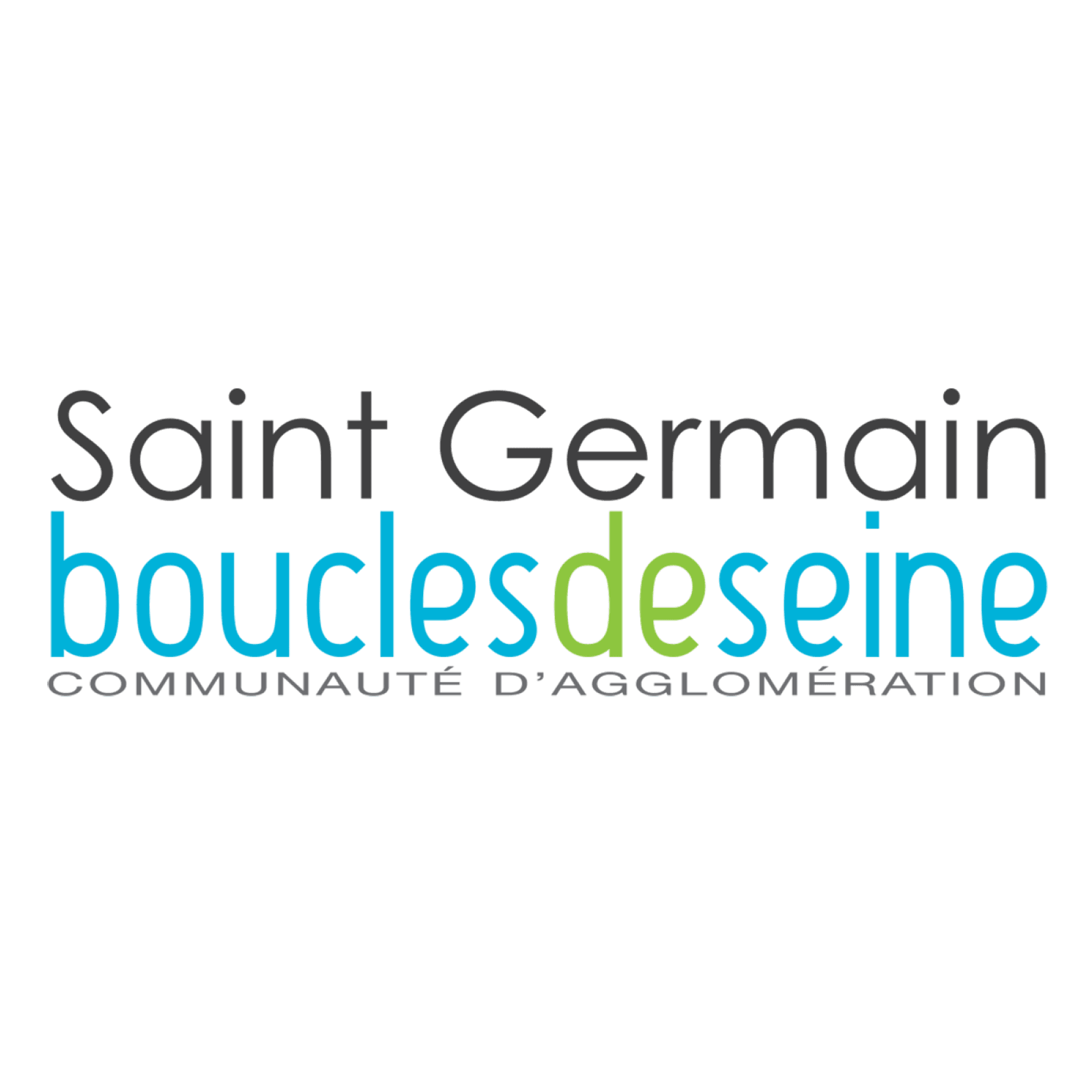 Logo de la communauté d'agglomération Boucles de la Seine à Saint-Germain.