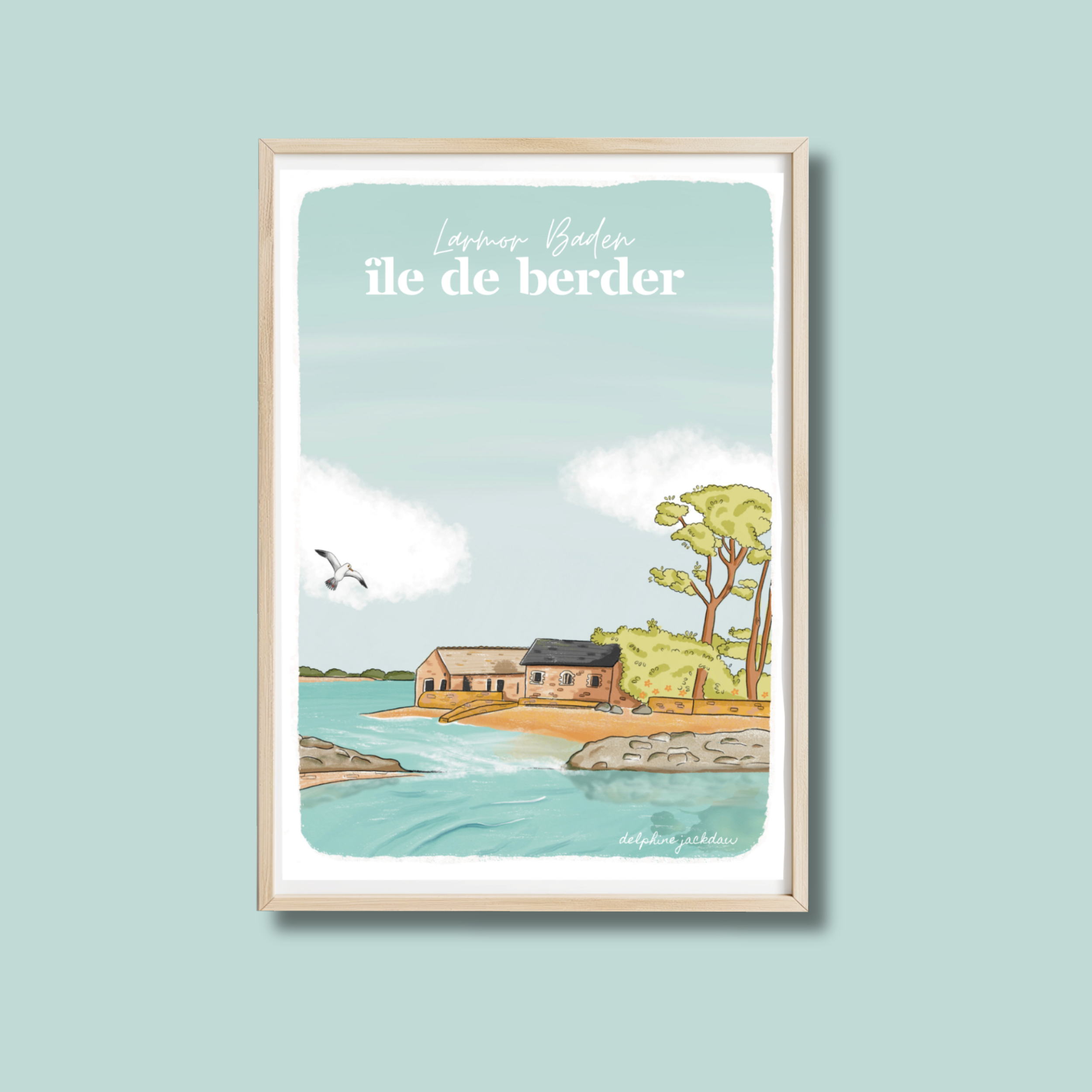 AFFICHE BERDER - LARMOR BADEN