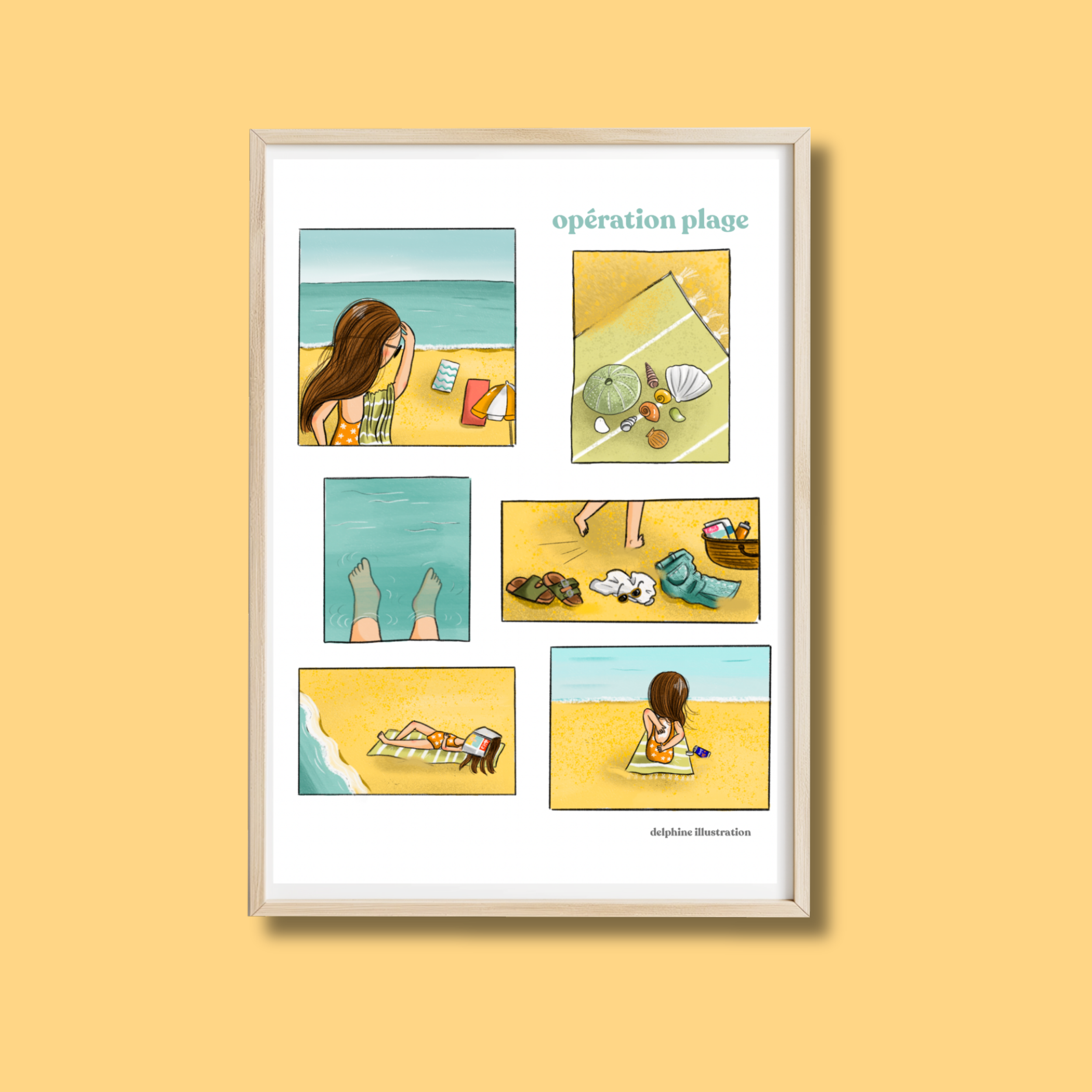 AFFICHE OPERATION PLAGE
