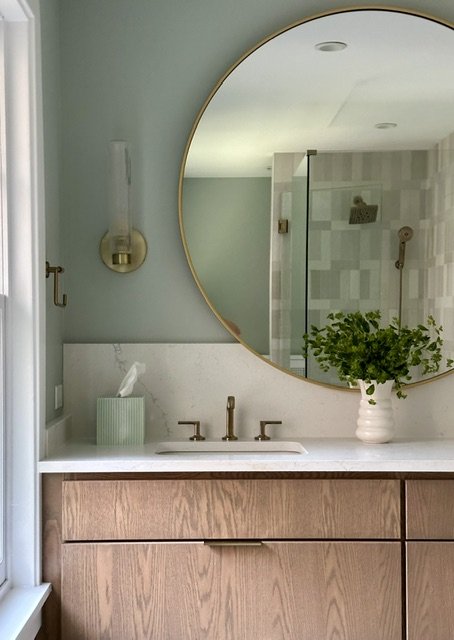 master bathroom vanity detail