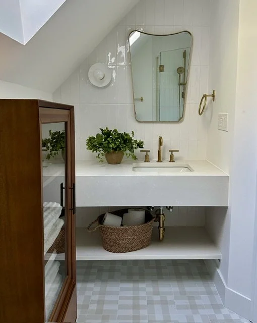 attic bathroom