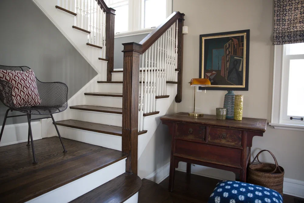 entry hall and stairs