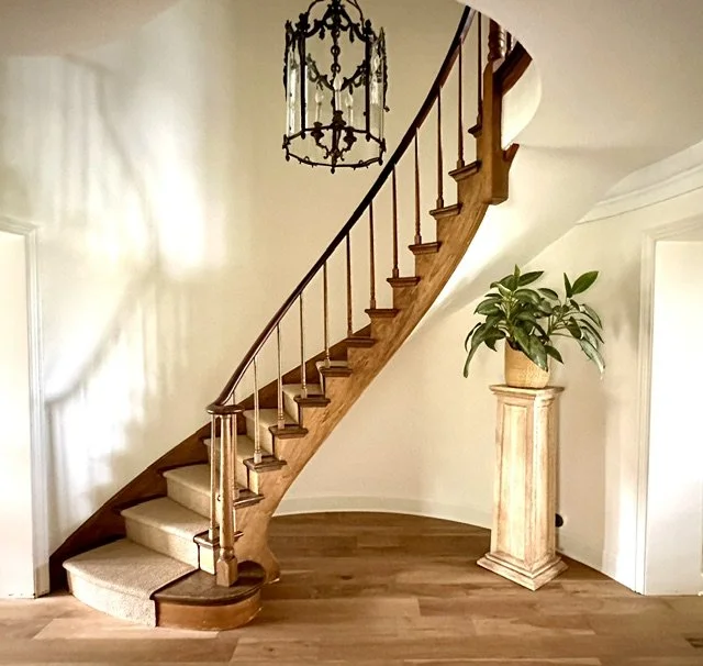 entry hallway and stair