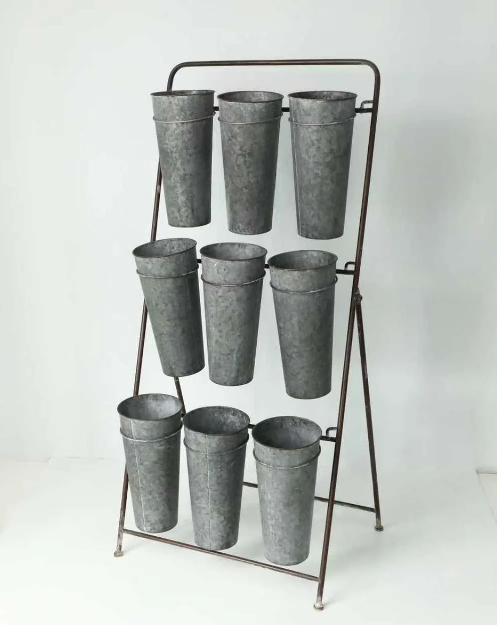 9-Bucket Flower Stand