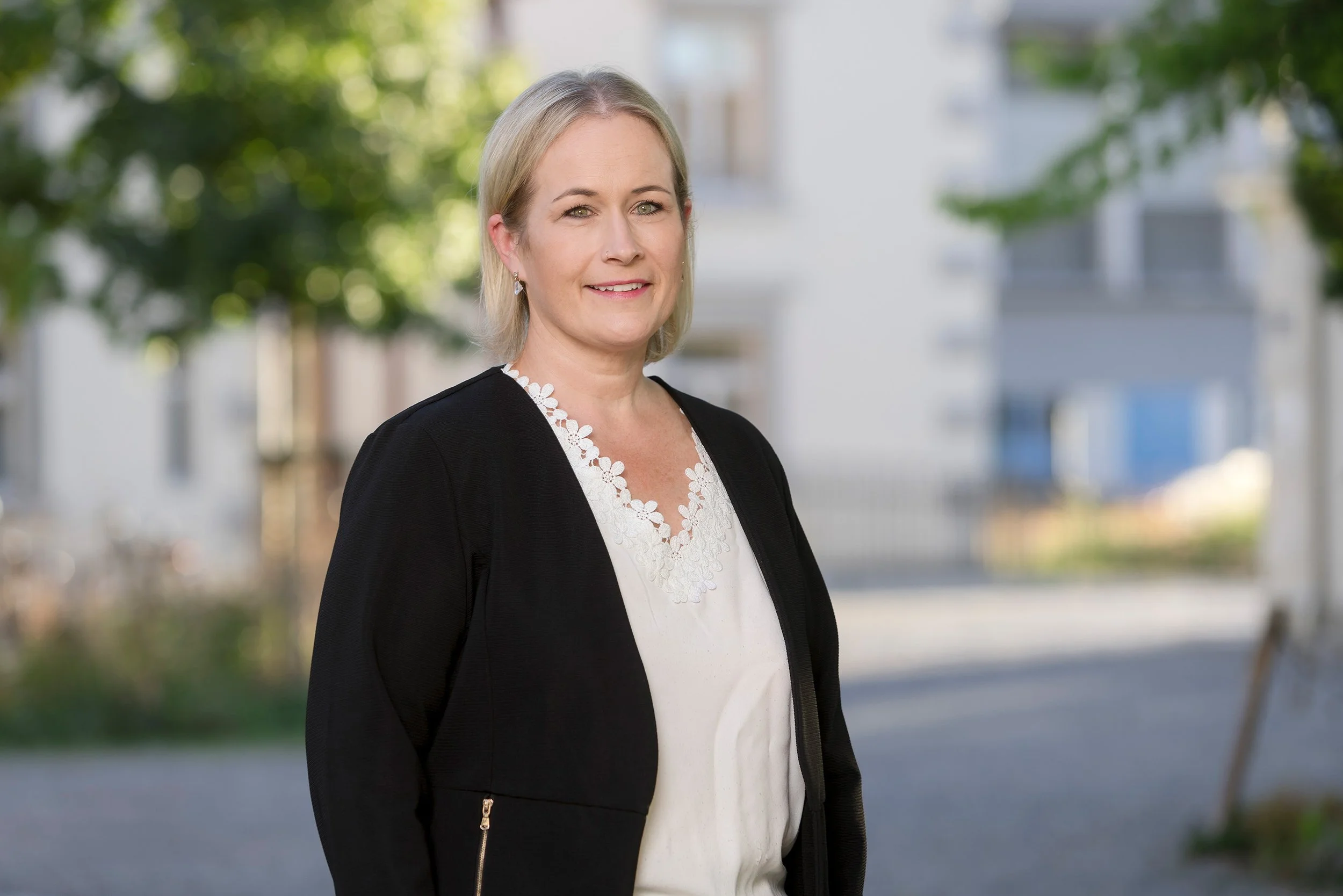 Portrait von Sabrina Schnetzer von der Volkspartei Rankweil