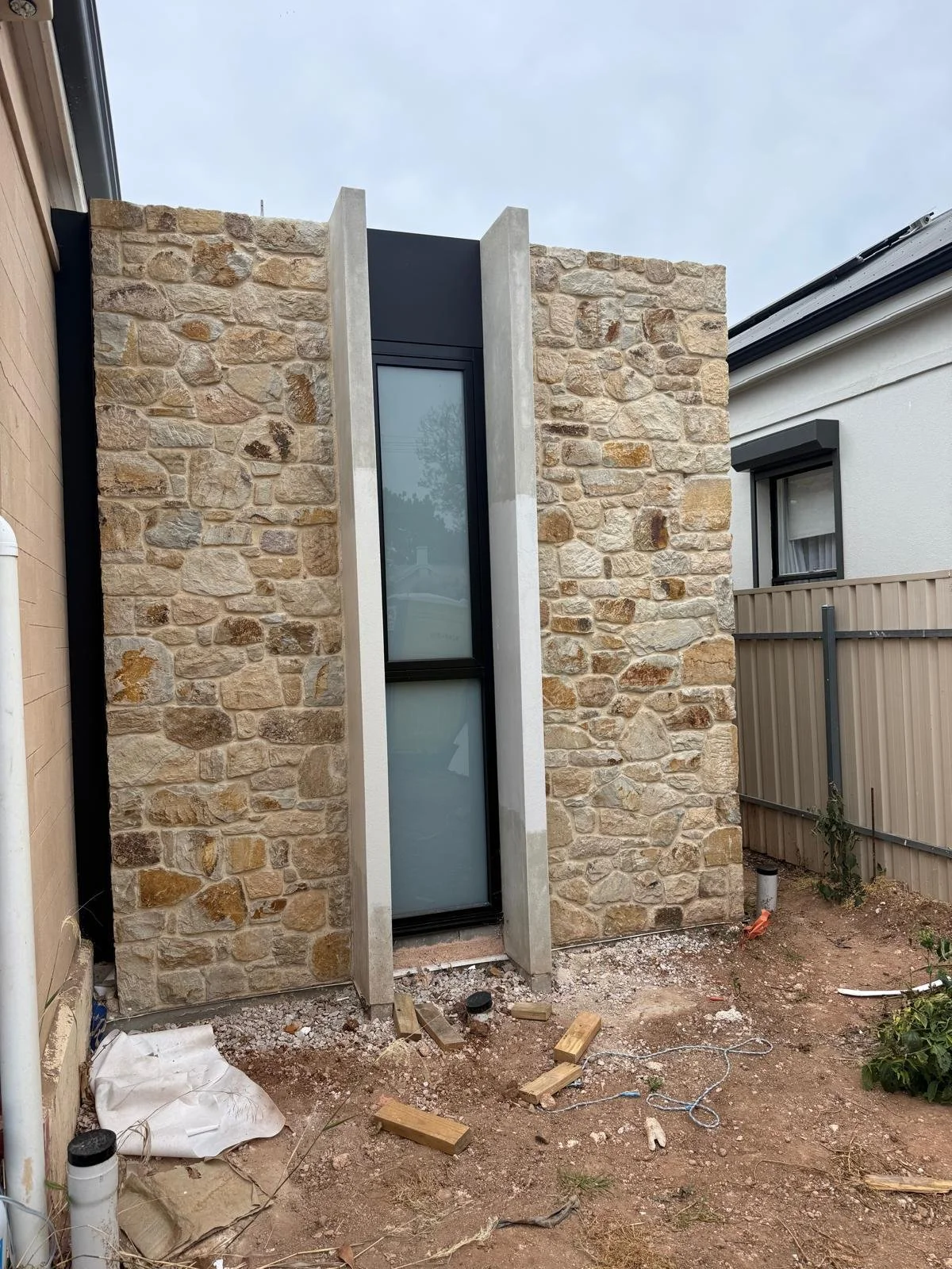 Picture of exterior finish