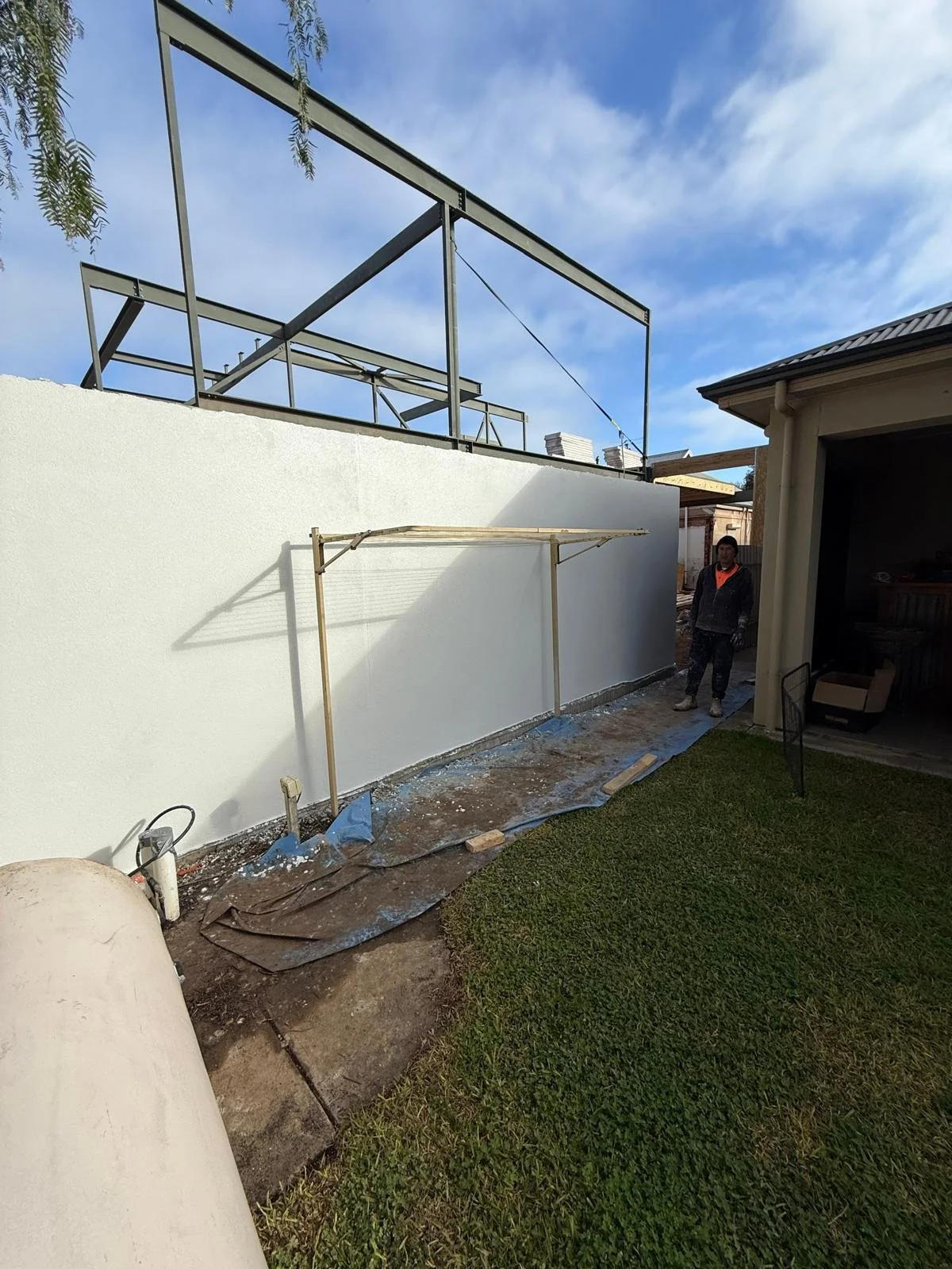 Picture of exterior wall
